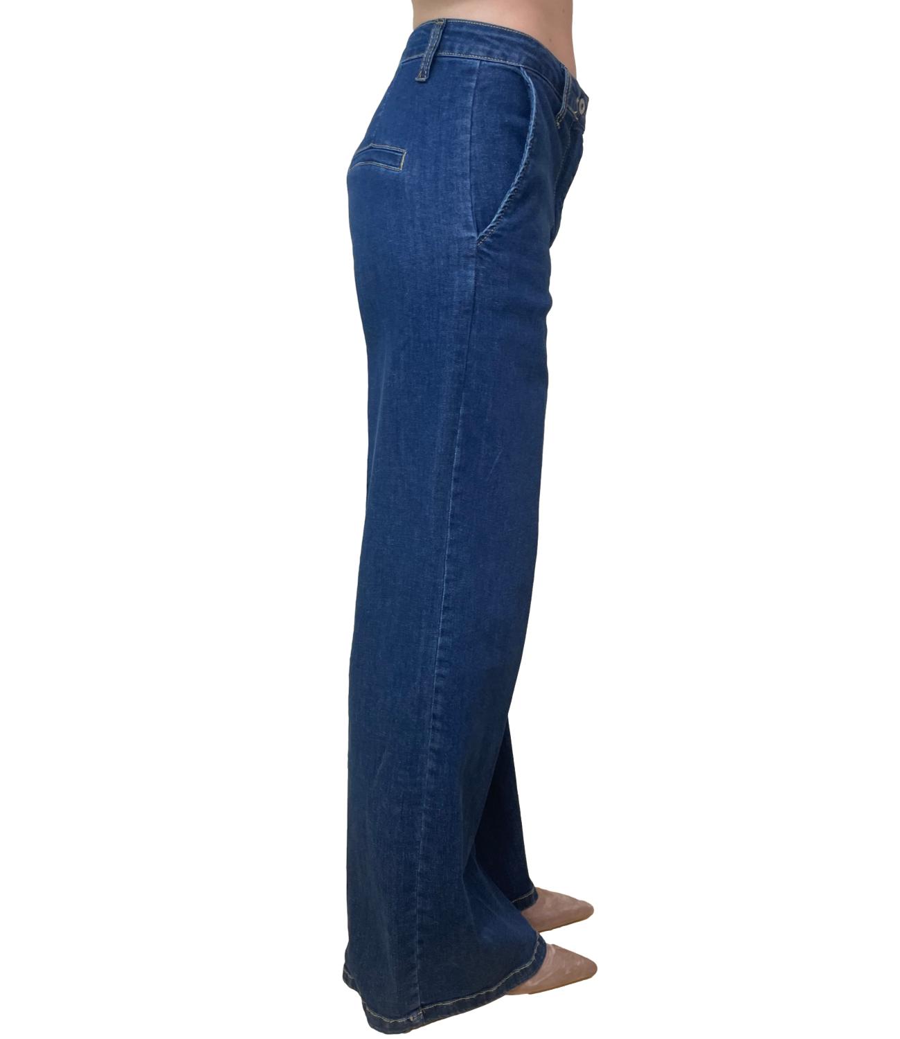 Studio It Jeans Palazzo Blu Donna