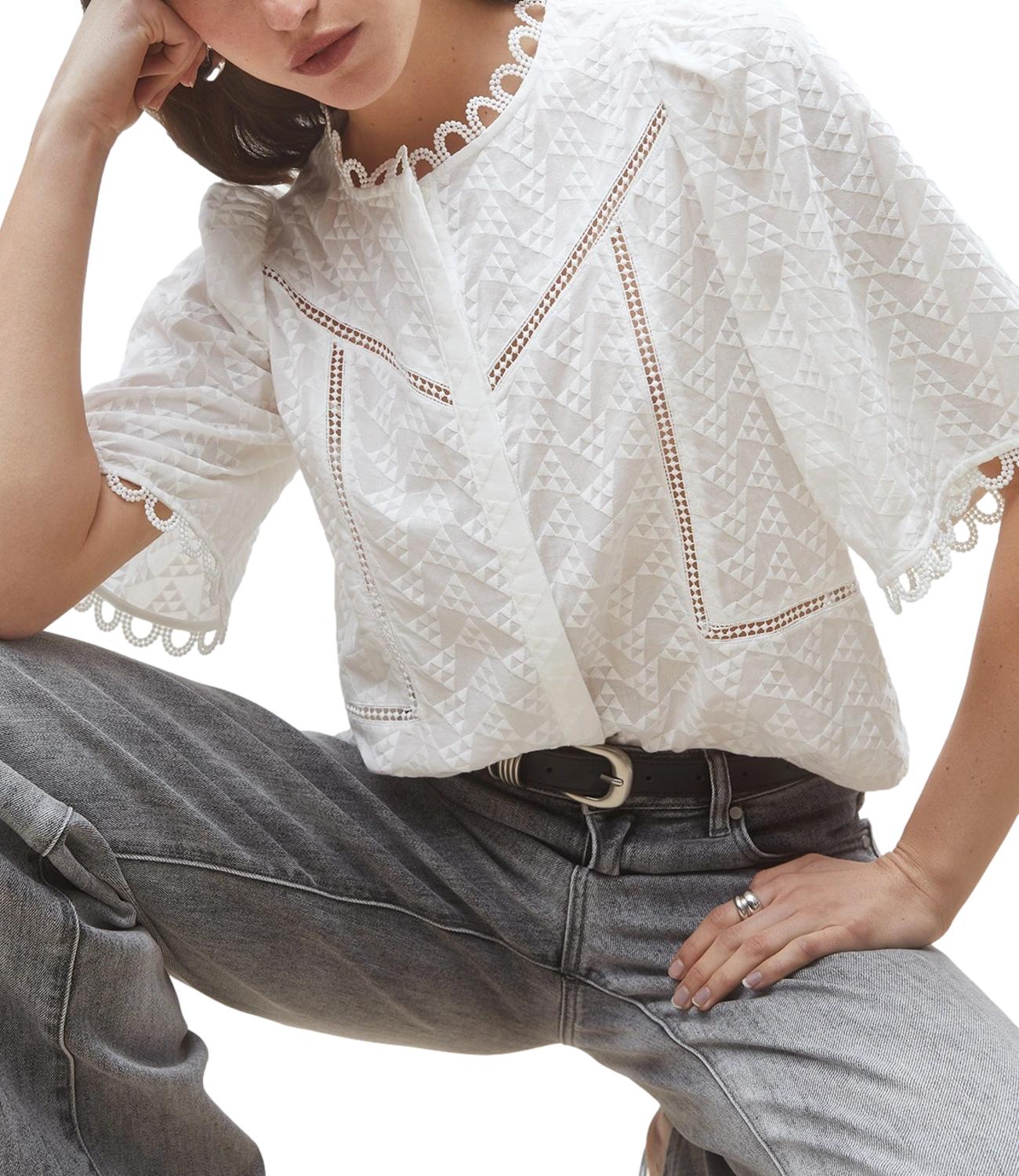 Suncoo Camicia Leyla Bianco Donna