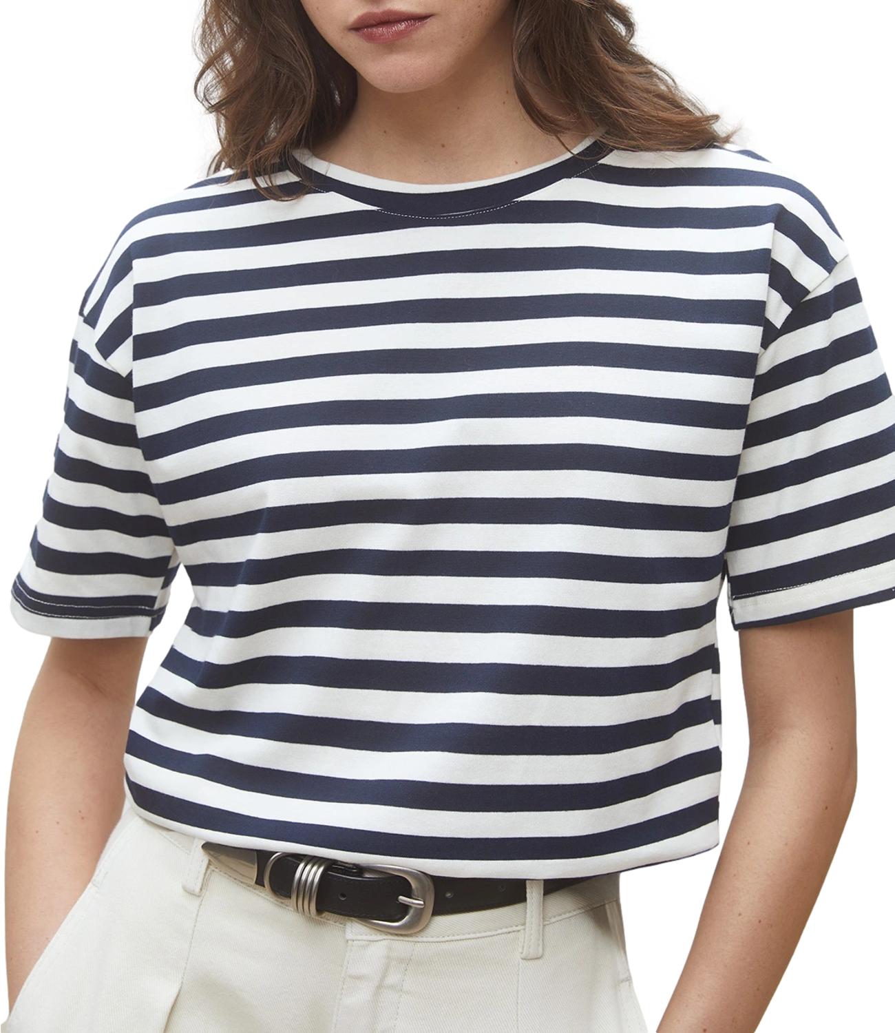 Suncoo T-shirt Martilo Righe Blu Donna