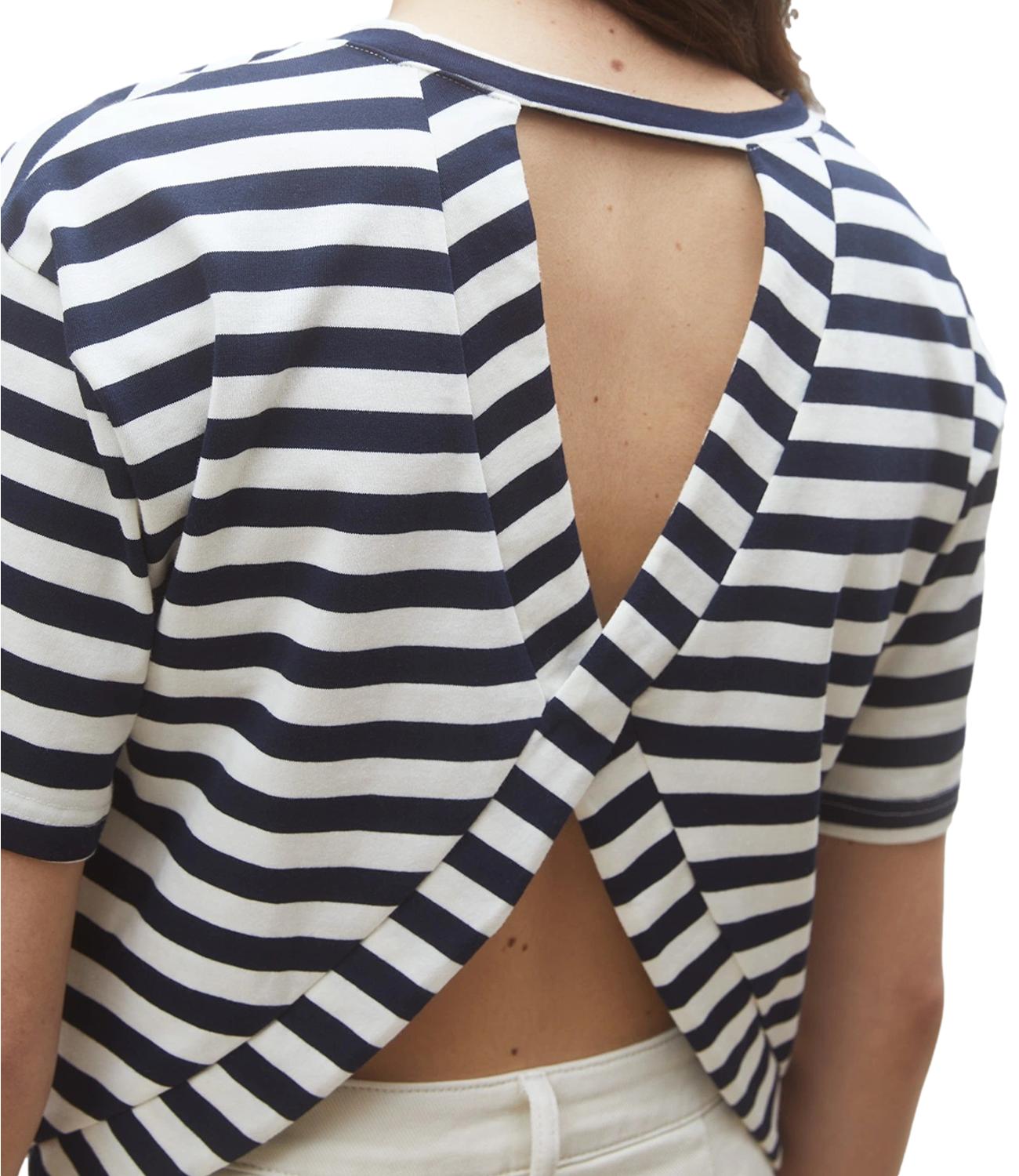 Suncoo T-shirt Martilo Righe Blu Donna