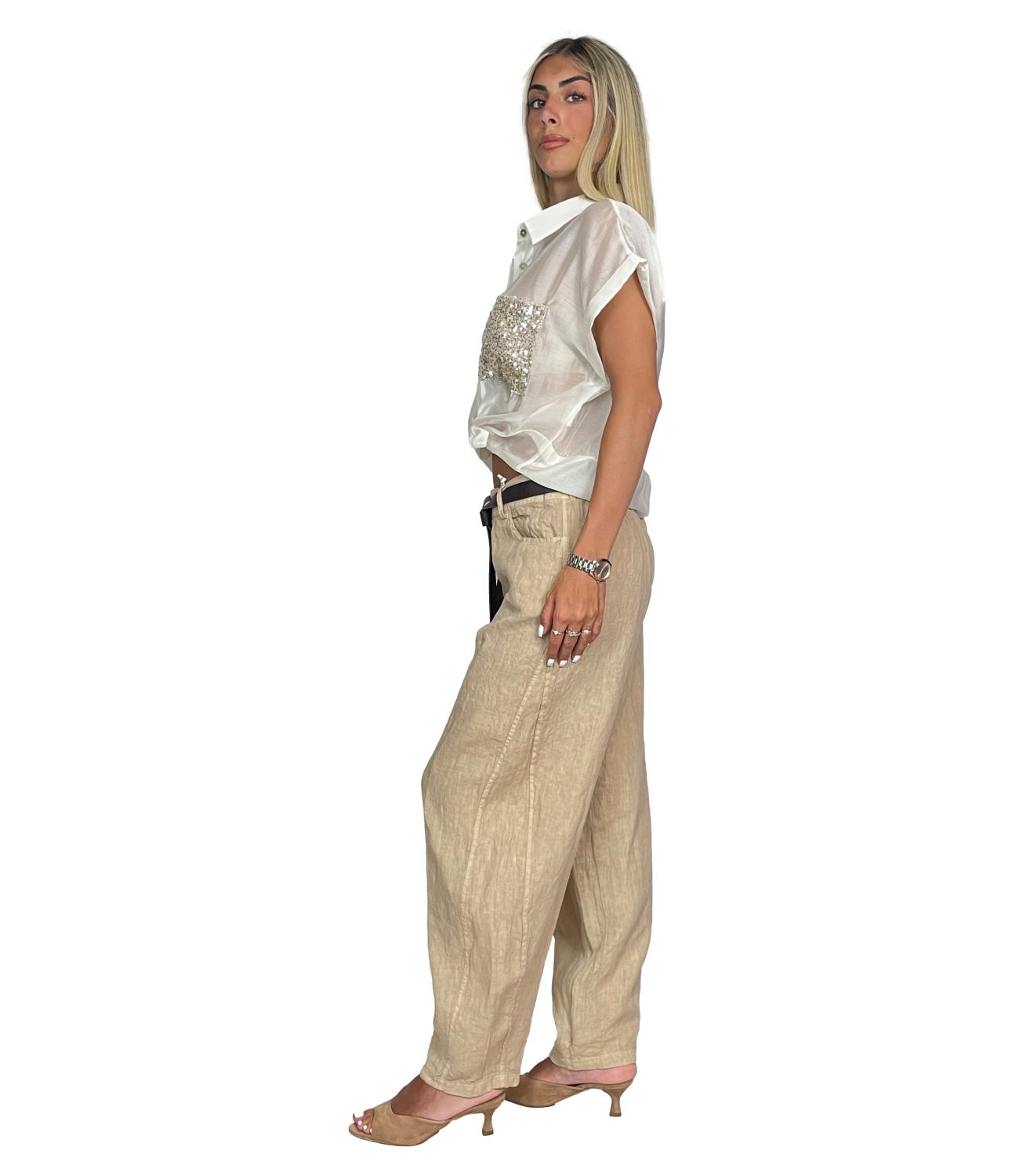 Susy Mix Pantalone da Donna - Safari - 12402