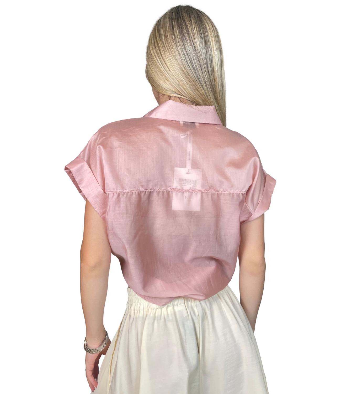 Susy Mix Camicia da Donna - Rosa Cipria - 26321