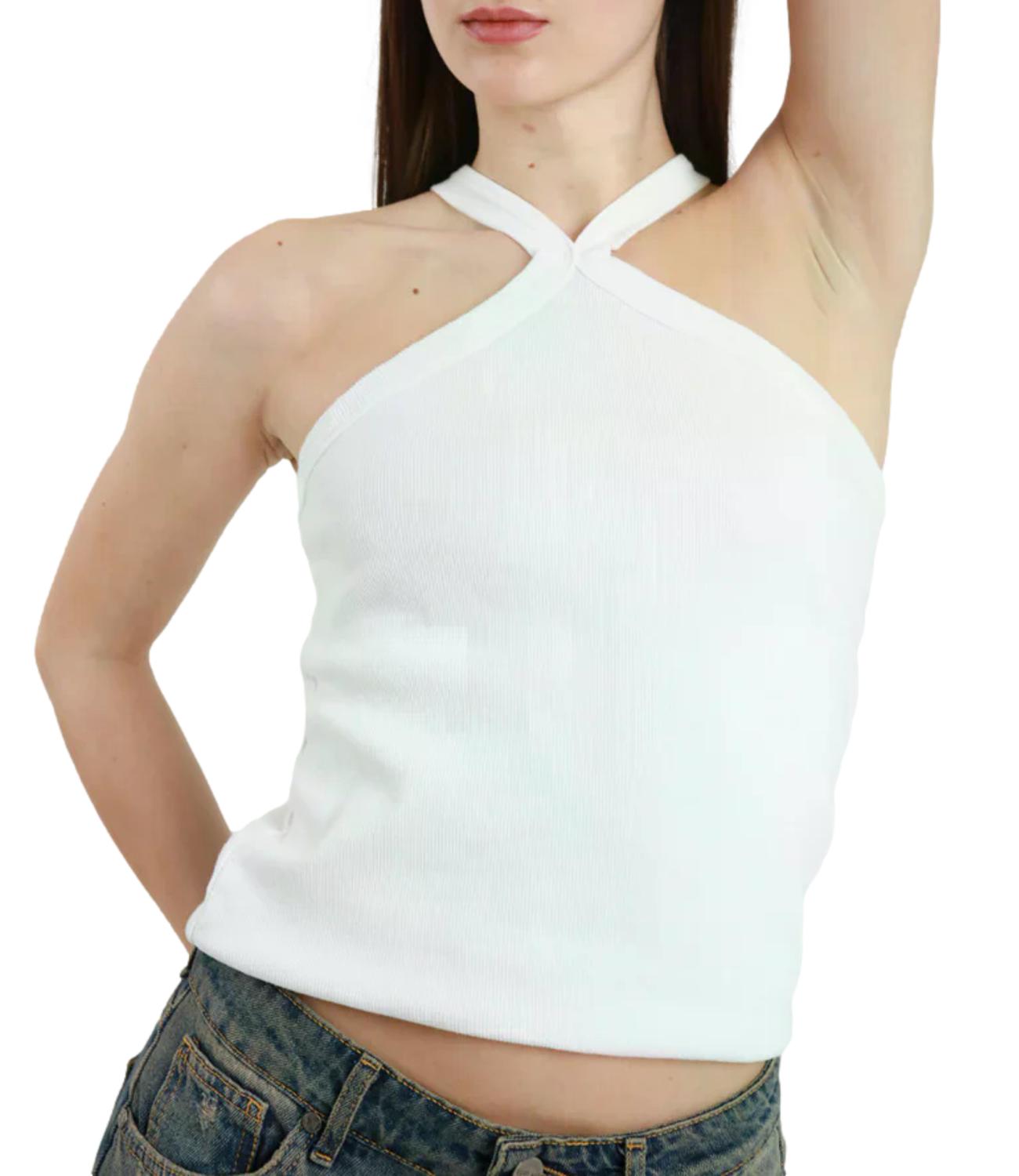Susy Mix Canotta da Donna - Bianco - 2719