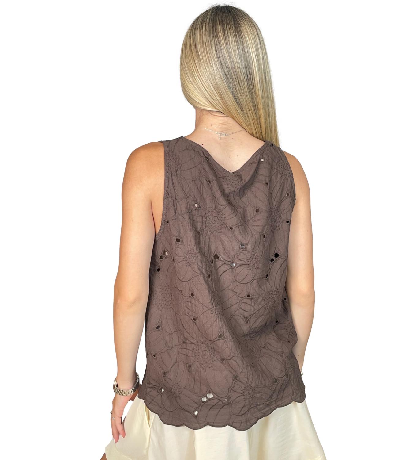 Susy Mix Canotta da Donna - Moro - 56464
