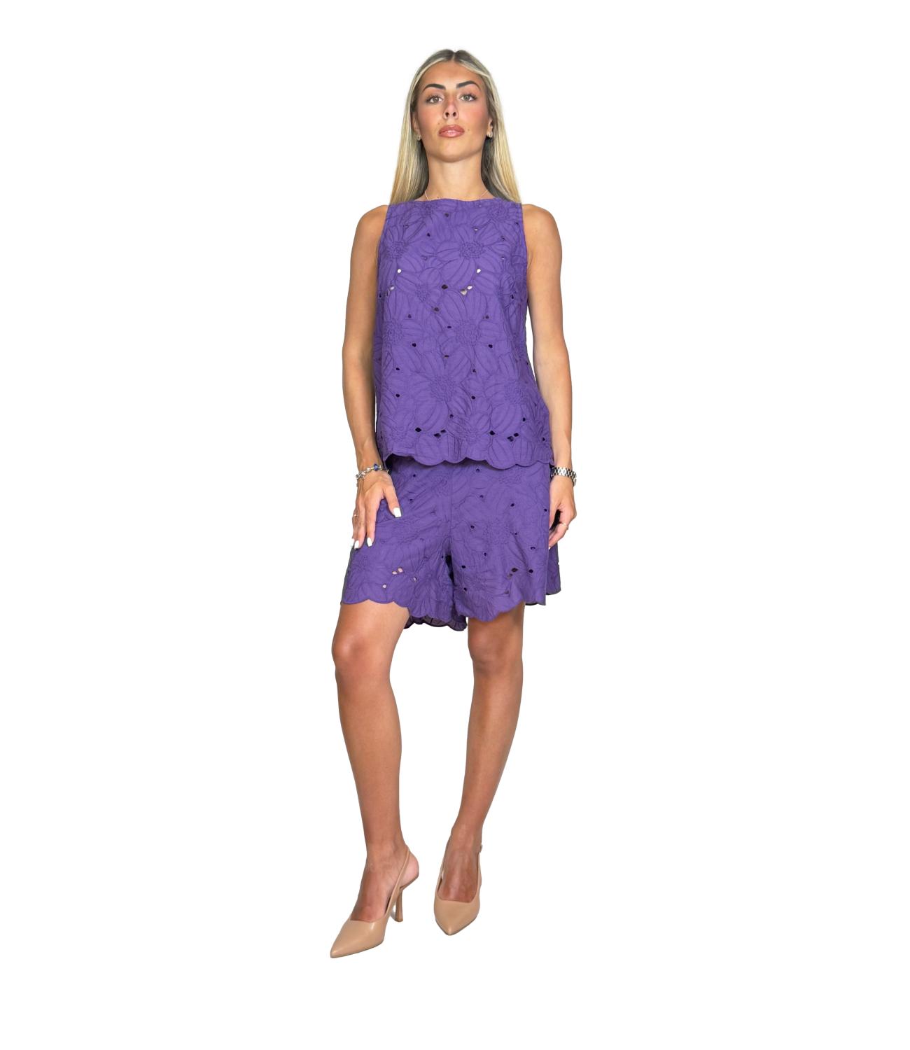 Susy Mix Short da Donna - Viola - 564651