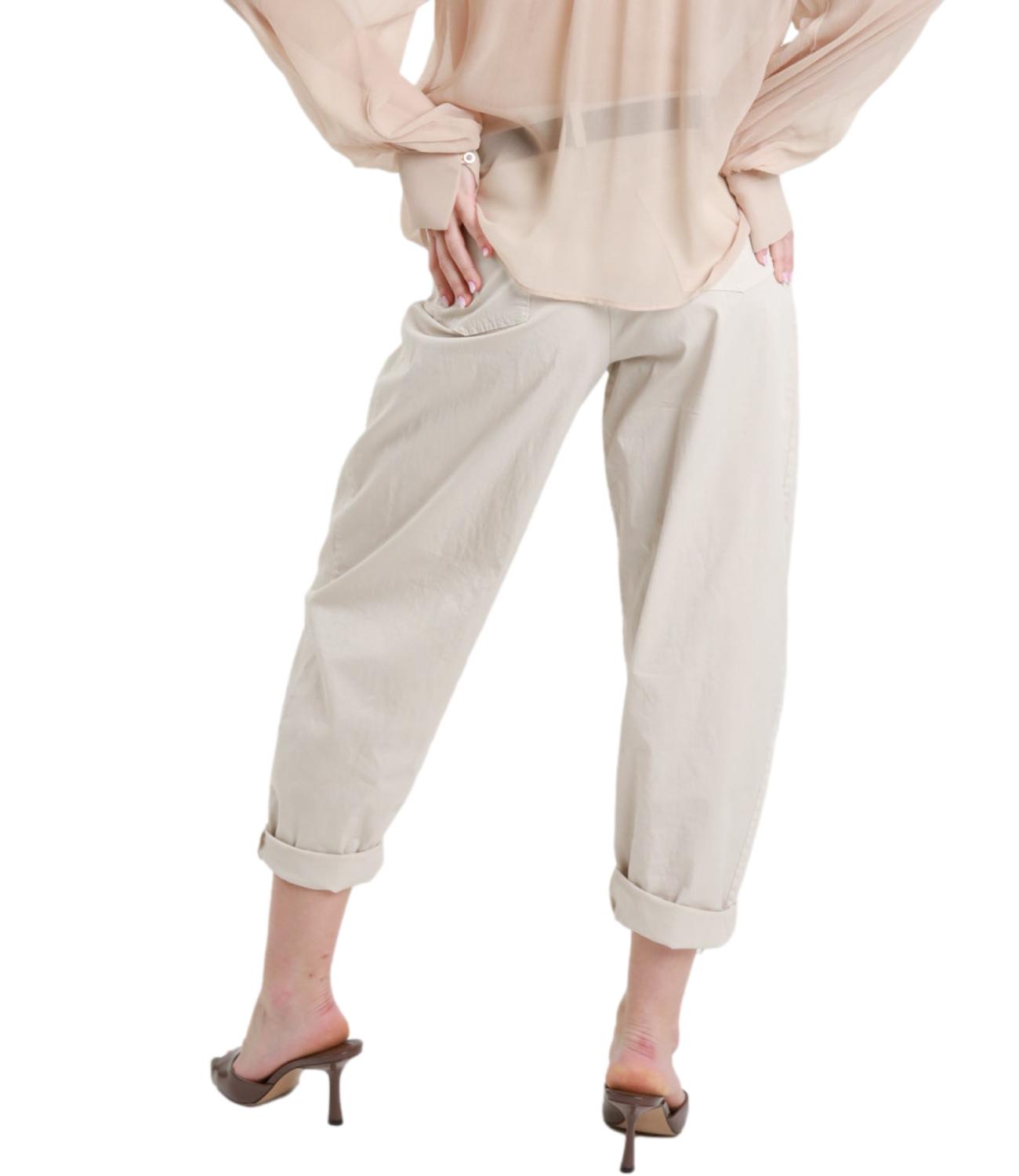 Susy Mix Pantalone Ovetto Sabbia Donna