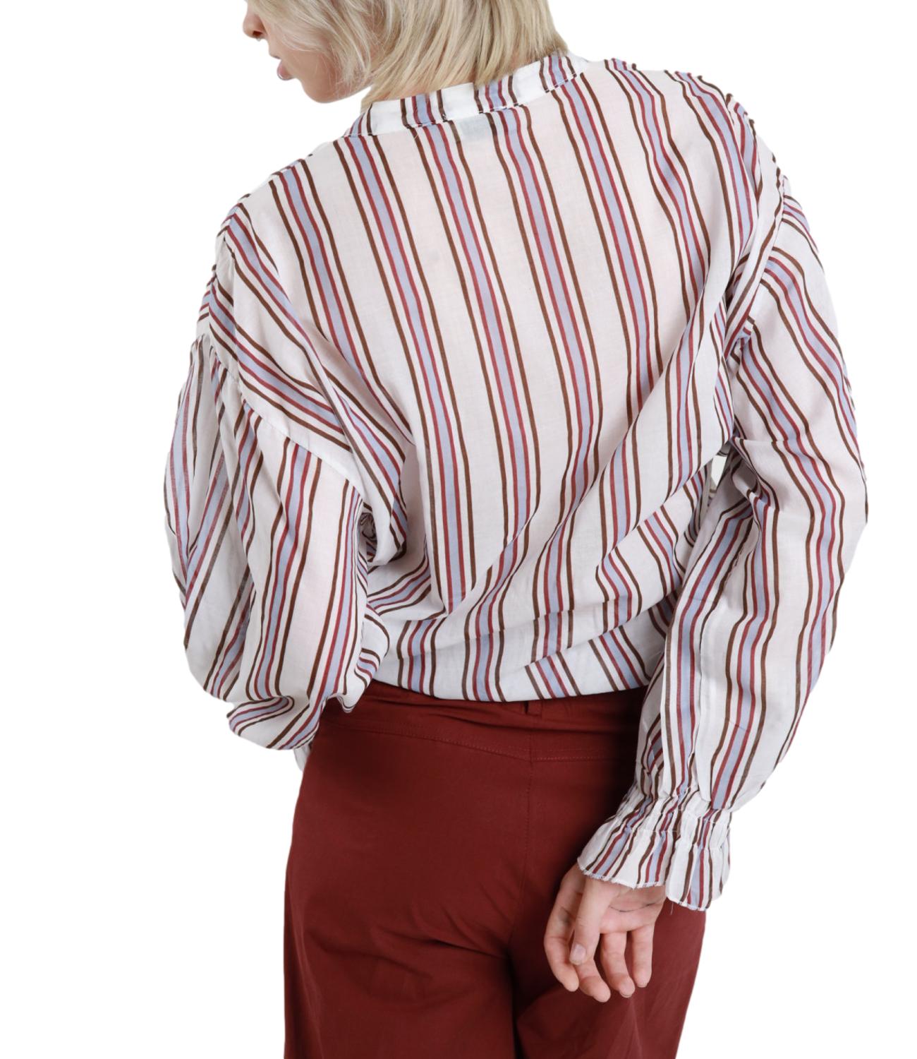 Susy Mix Camicia da Donna - Latte - 60425c