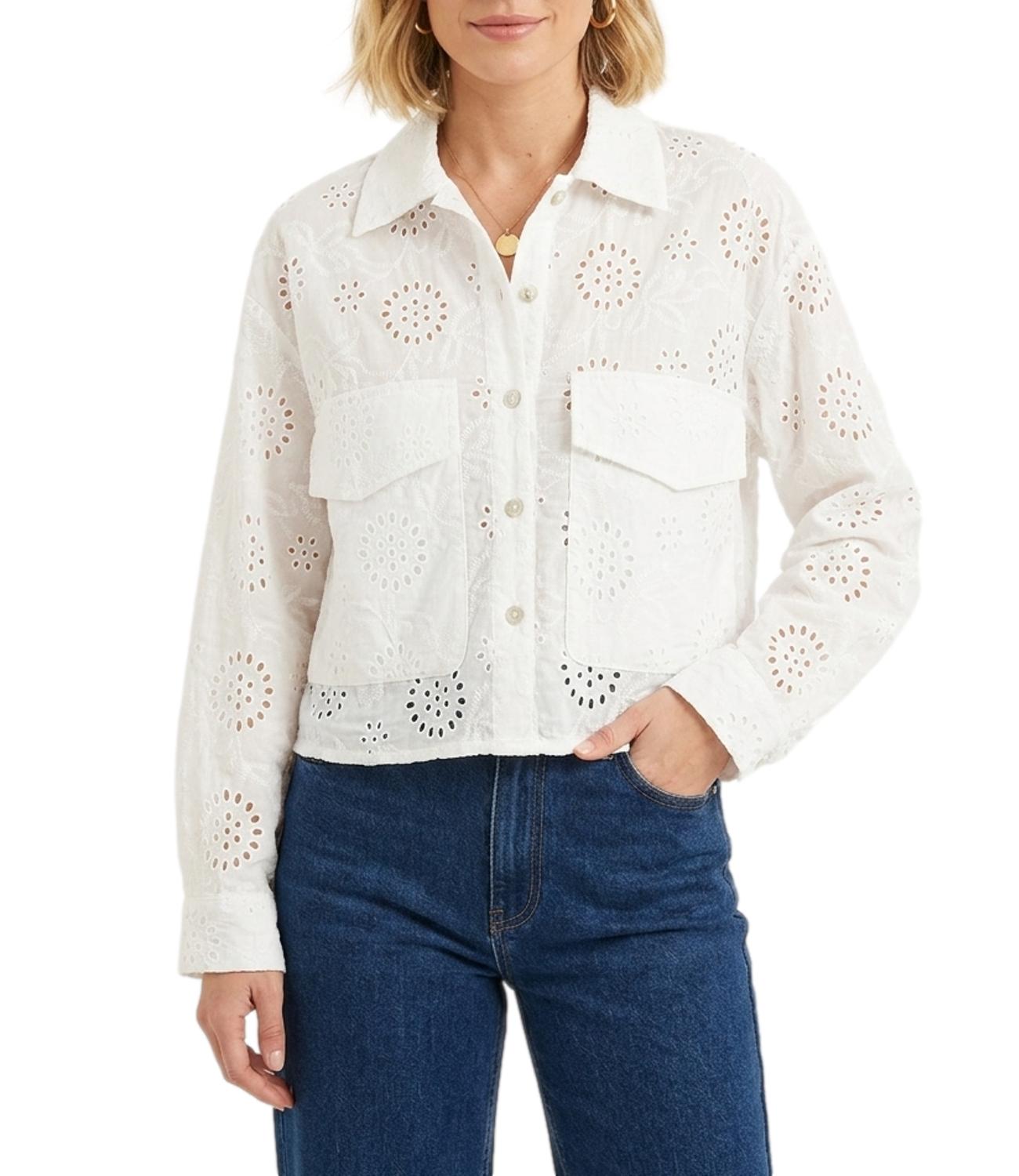 Susy Mix Giacca da Donna - Latte - 60617c