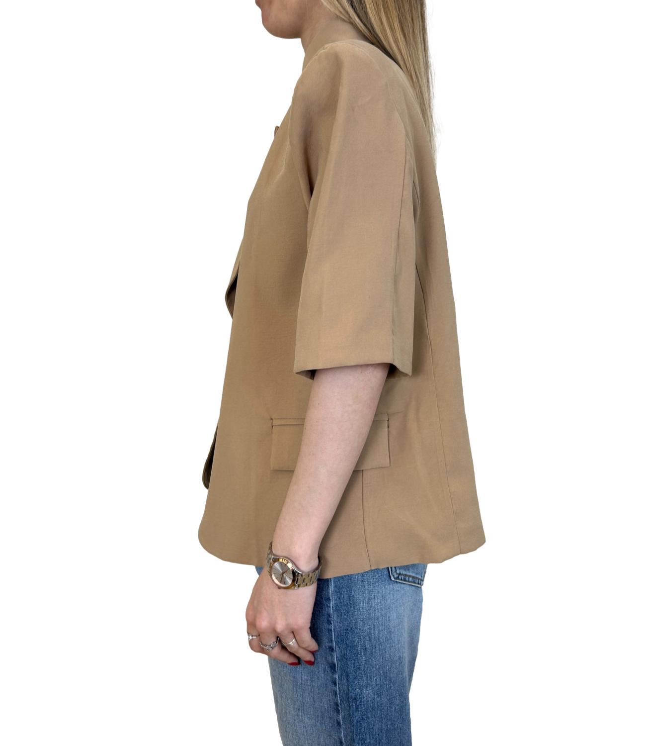Susy Mix Giacca da Donna - Sabbia - 82568ak