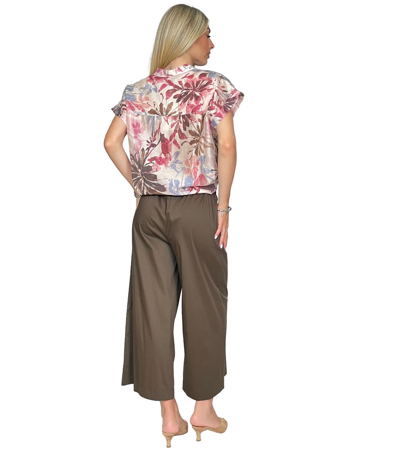 Susy Mix Pantalone da Donna - Moro - B05195