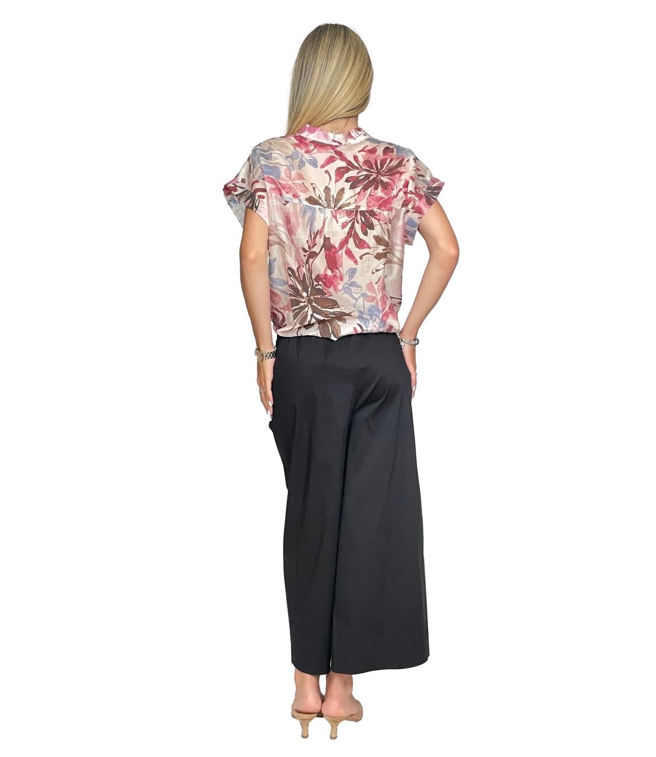 Susy Mix Pantalone da Donna - Nero - B05195