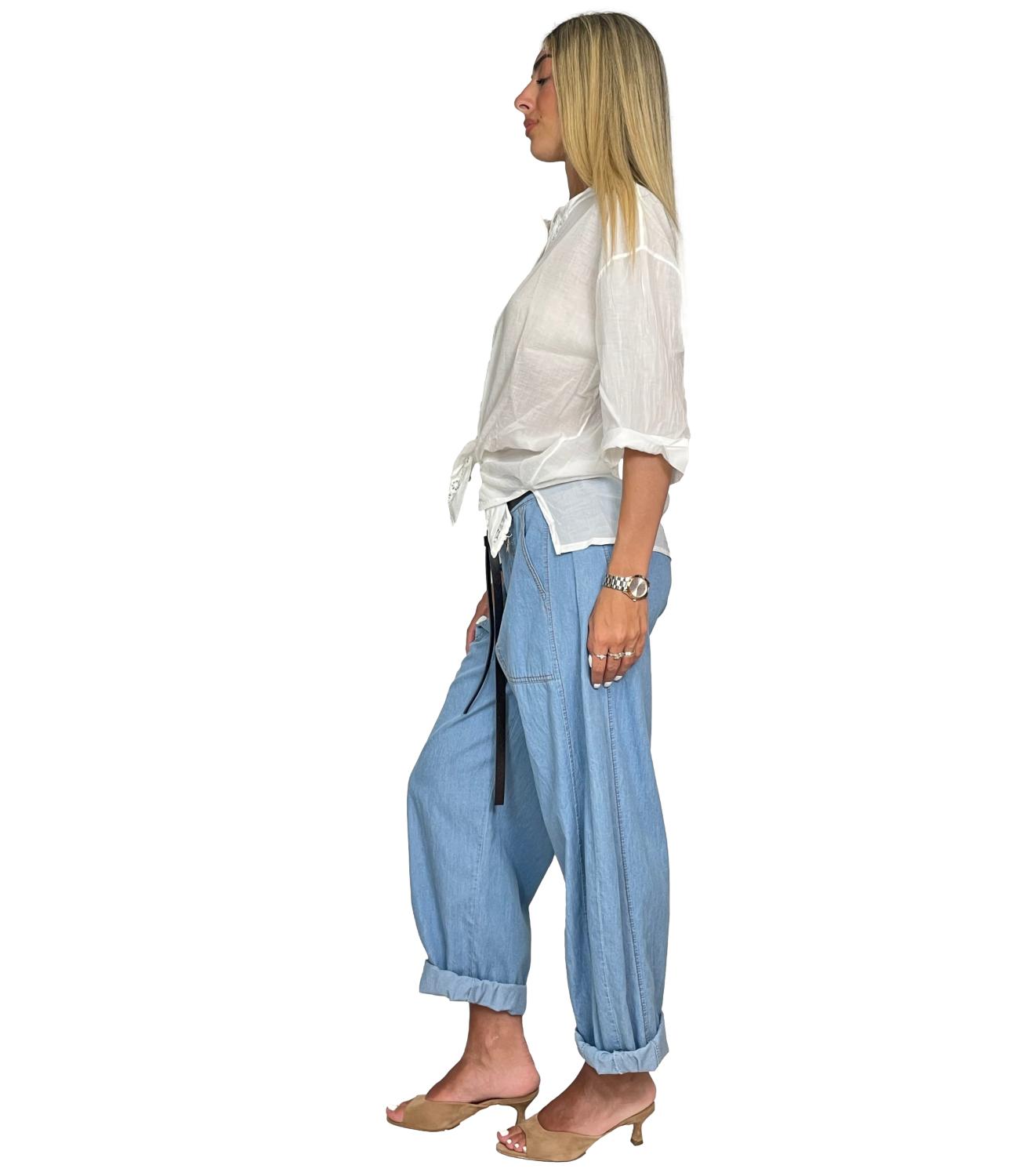 Susy Mix Camicia da Donna - Latte - G417cu