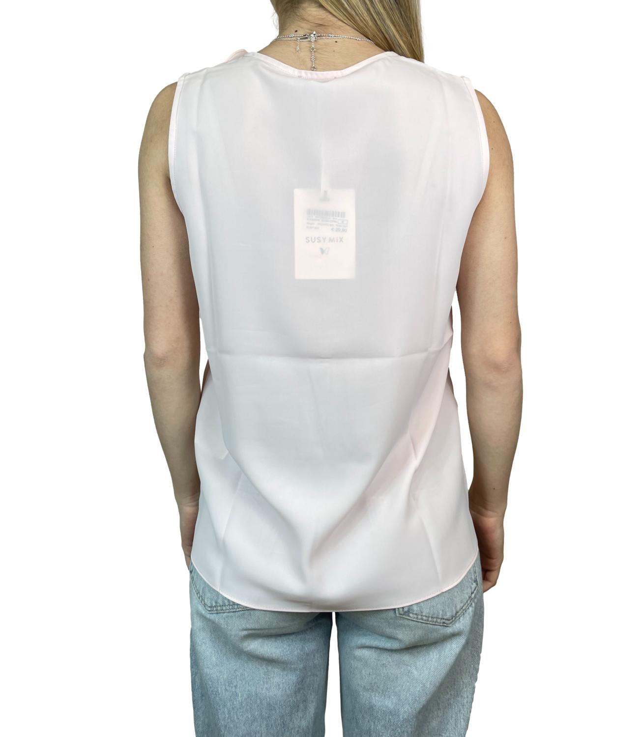 Susy Mix Maglia Rosa Cipria Donna
