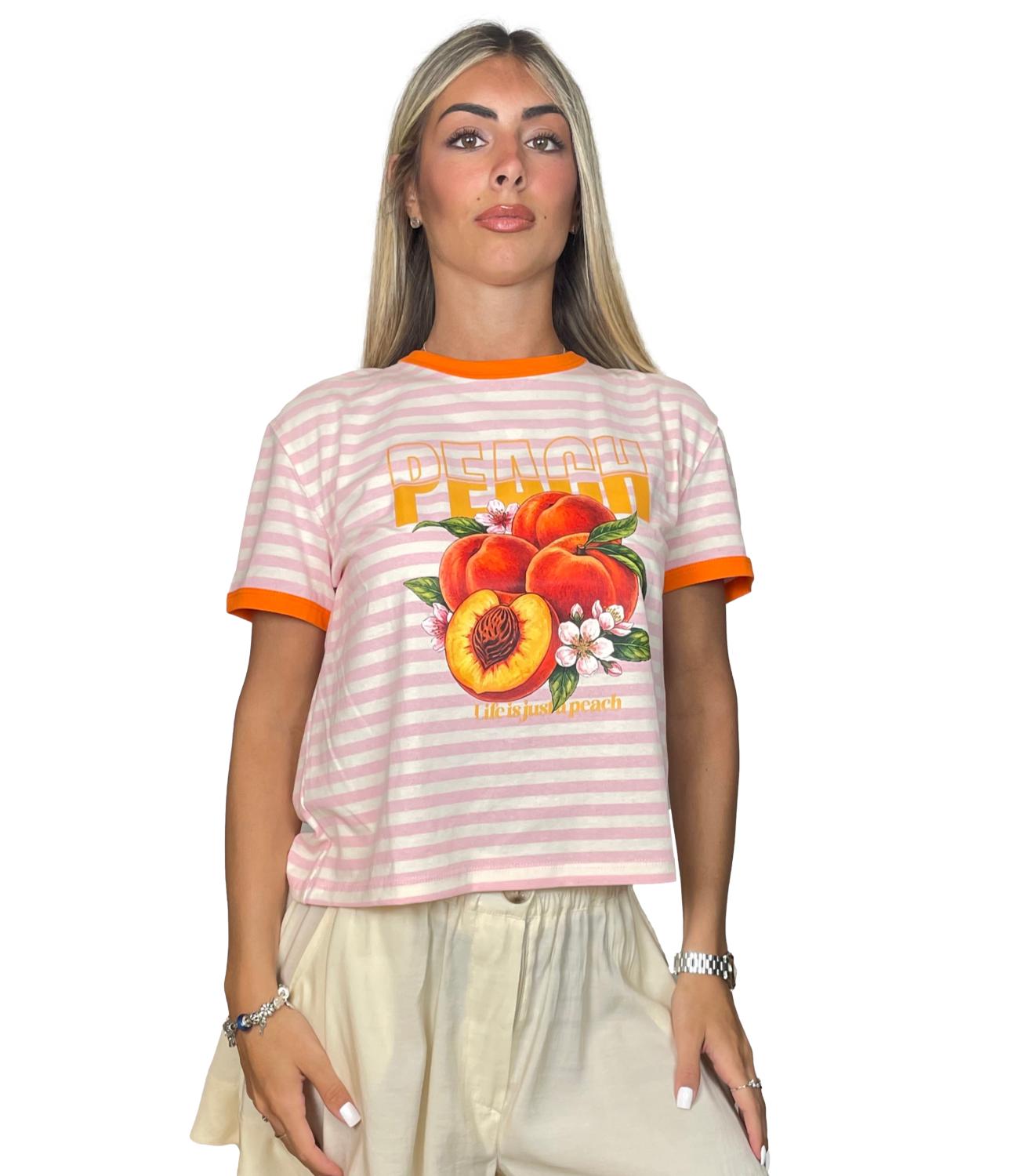 Susy Mix T-Shirt da Donna - Rosa - Sh004731