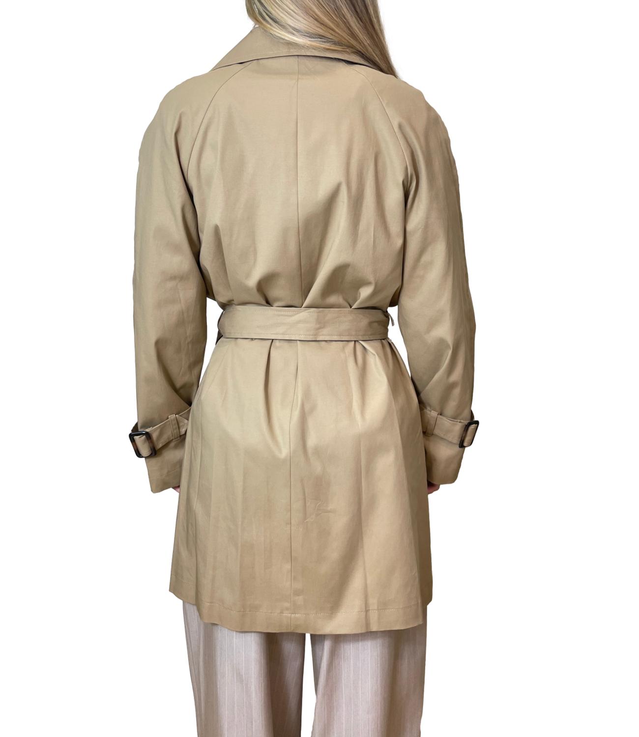 Susy Mix Trench Cammello Donna