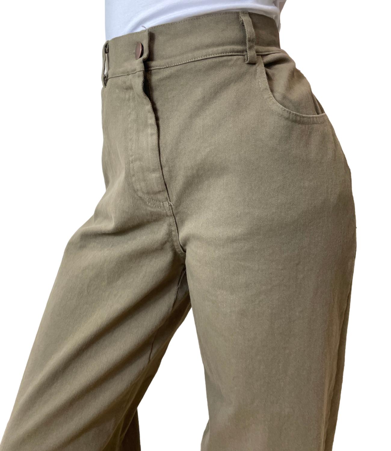 Susy Mix Pantalone Verde Militare Donna