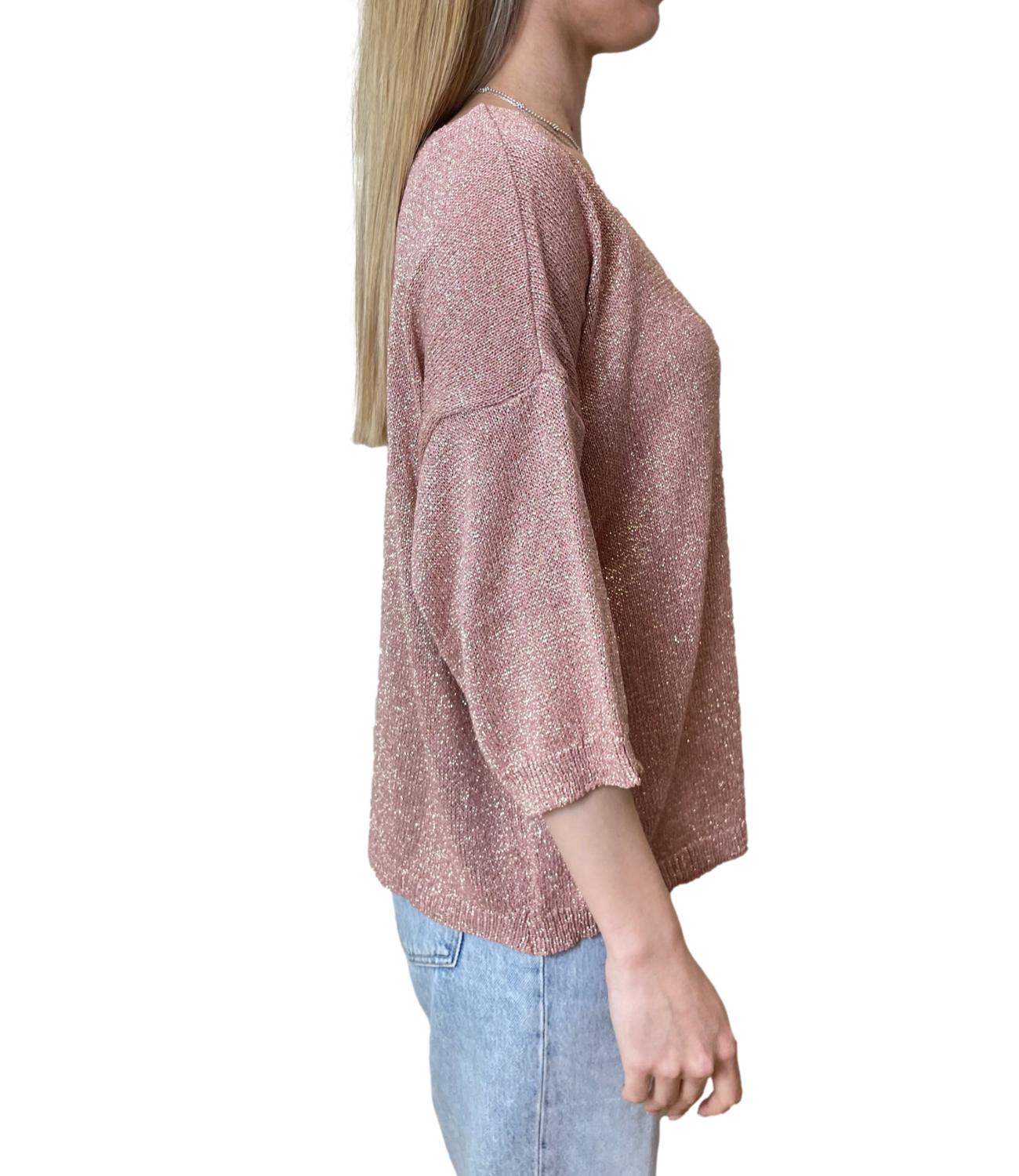 Susy Mix Maglia Rosa Donna