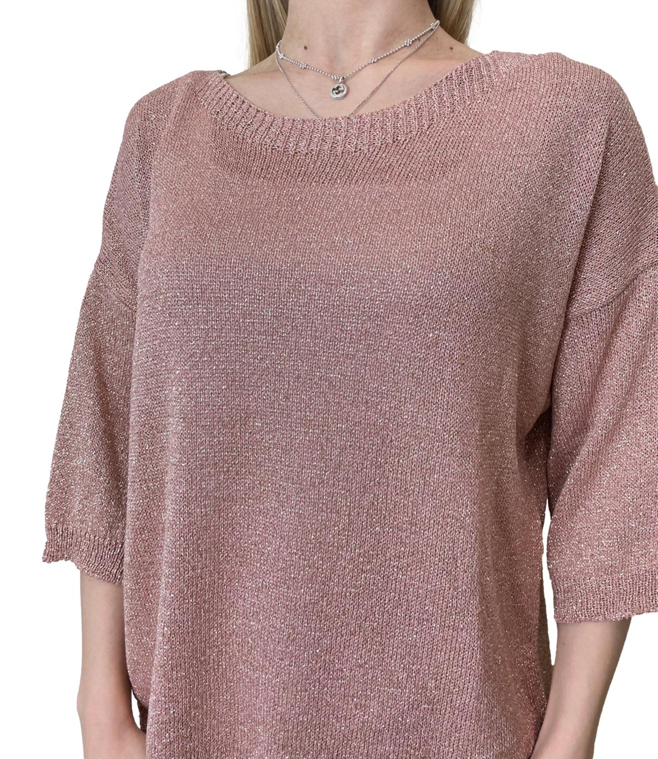 Susy Mix Maglia Rosa Donna