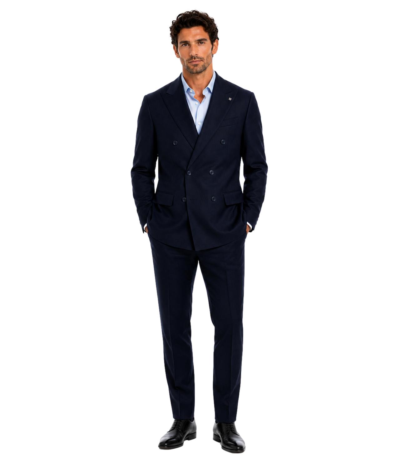 Tagliatore Abito da Uomo - Navy - 2svs20b11 Pe 070001 I5714