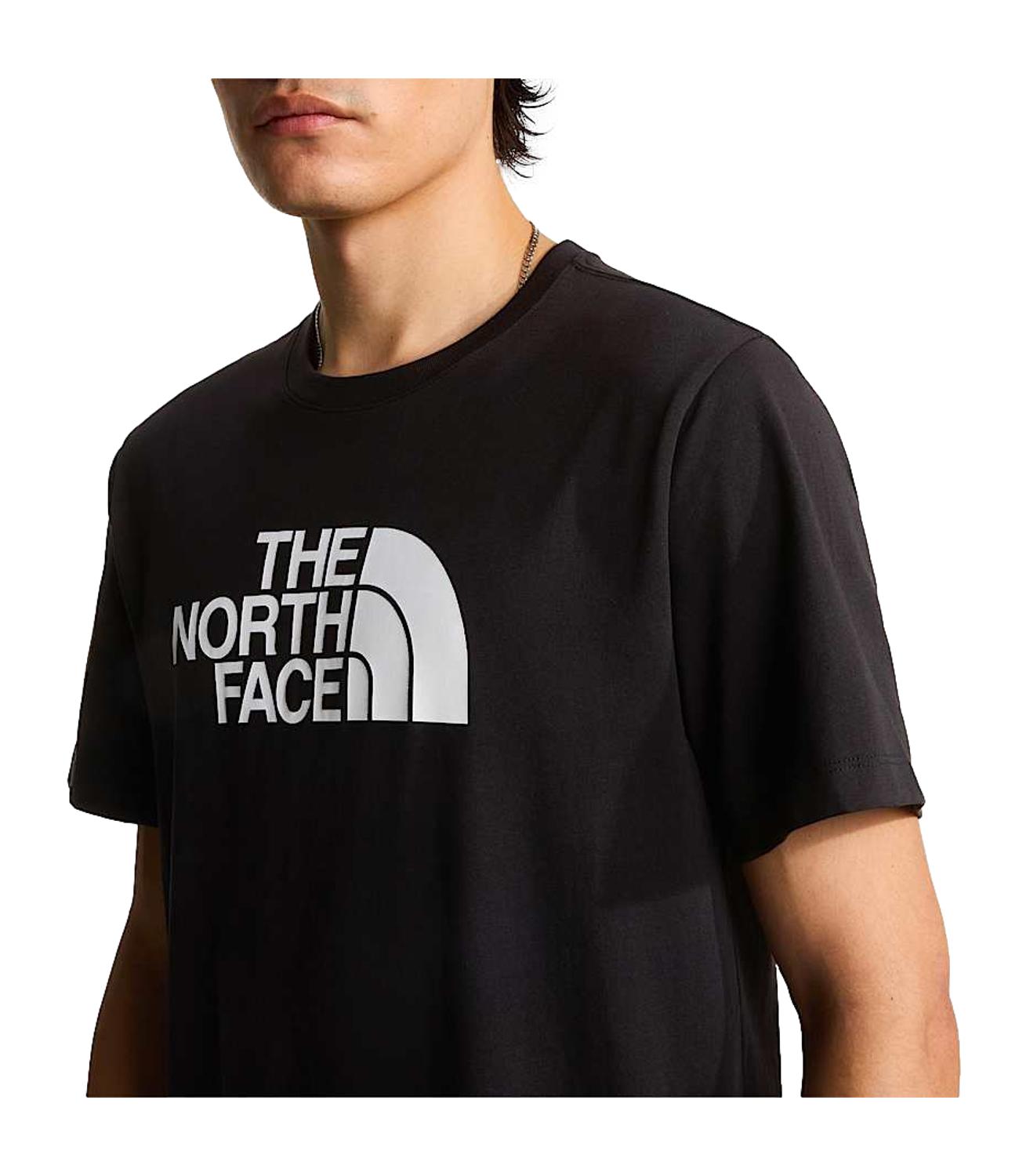 The North Face T-Shirt da Uomo - Tnfblack/tnfwht - Nf0a8b6j
