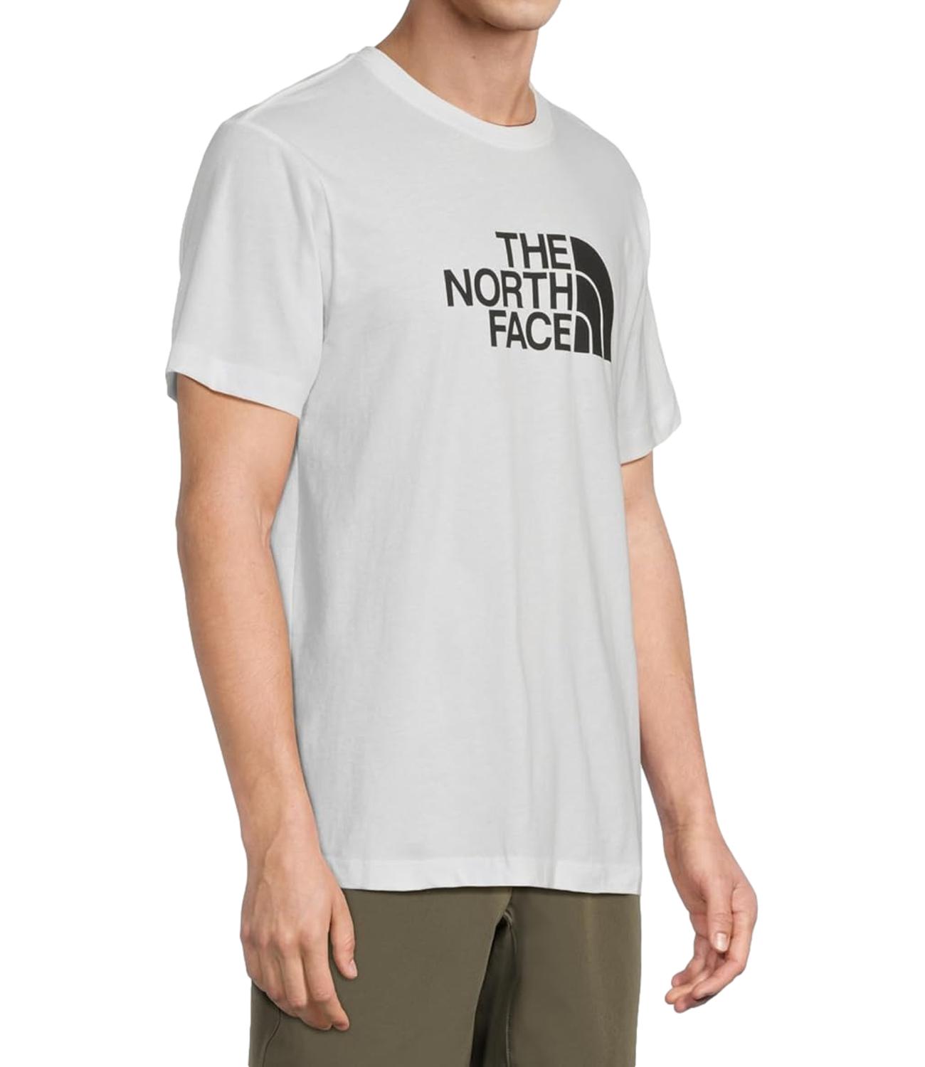 The North Face T-Shirt da Uomo - Tnf Wht/tnf Blk - Nf0a8b6j