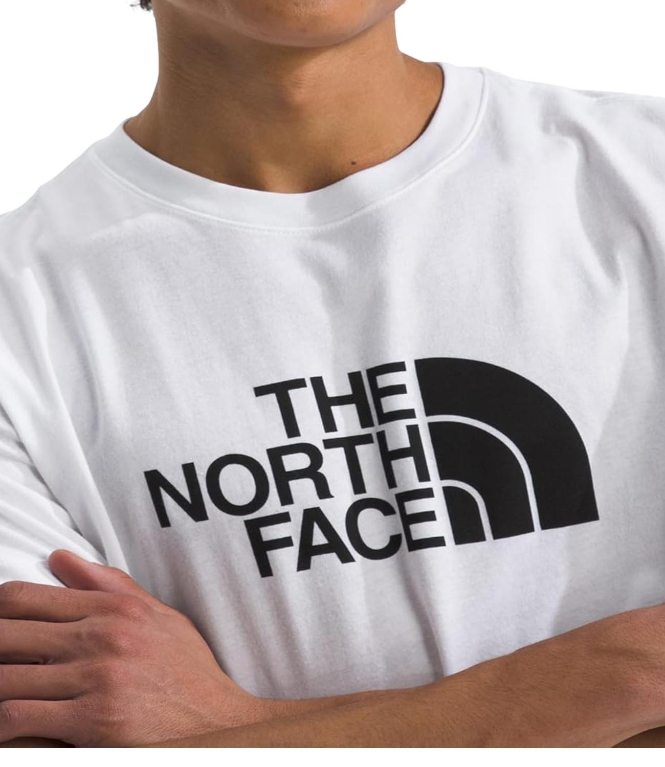 The North Face T-Shirt da Uomo - Tnf Wht/tnf Blk - Nf0a8b6j