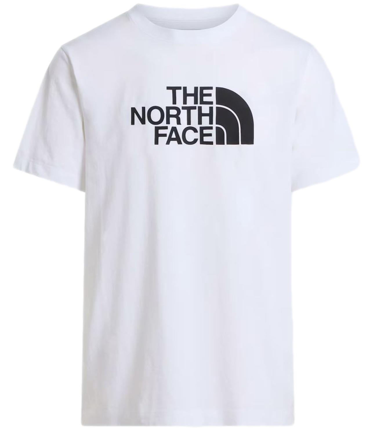 The North Face T-Shirt da Uomo - Tnf Wht/tnf Blk - Nf0a8b6j