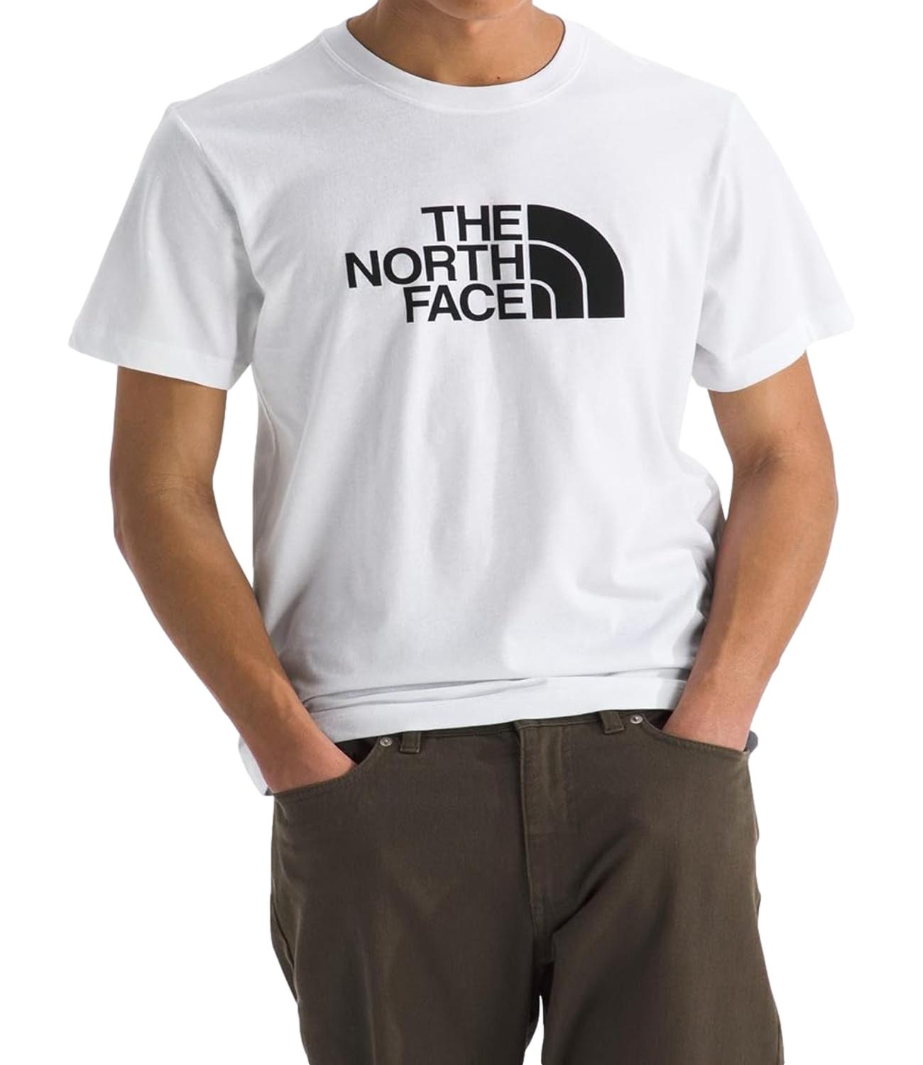 The North Face T-Shirt da Uomo - Tnf Wht/tnf Blk - Nf0a8b6j