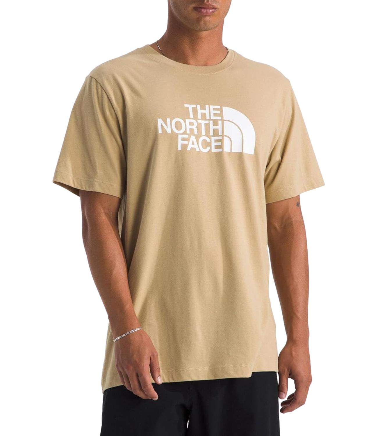 The North Face T-Shirt da Uomo - Khaki Stone - Nf0a8b6j