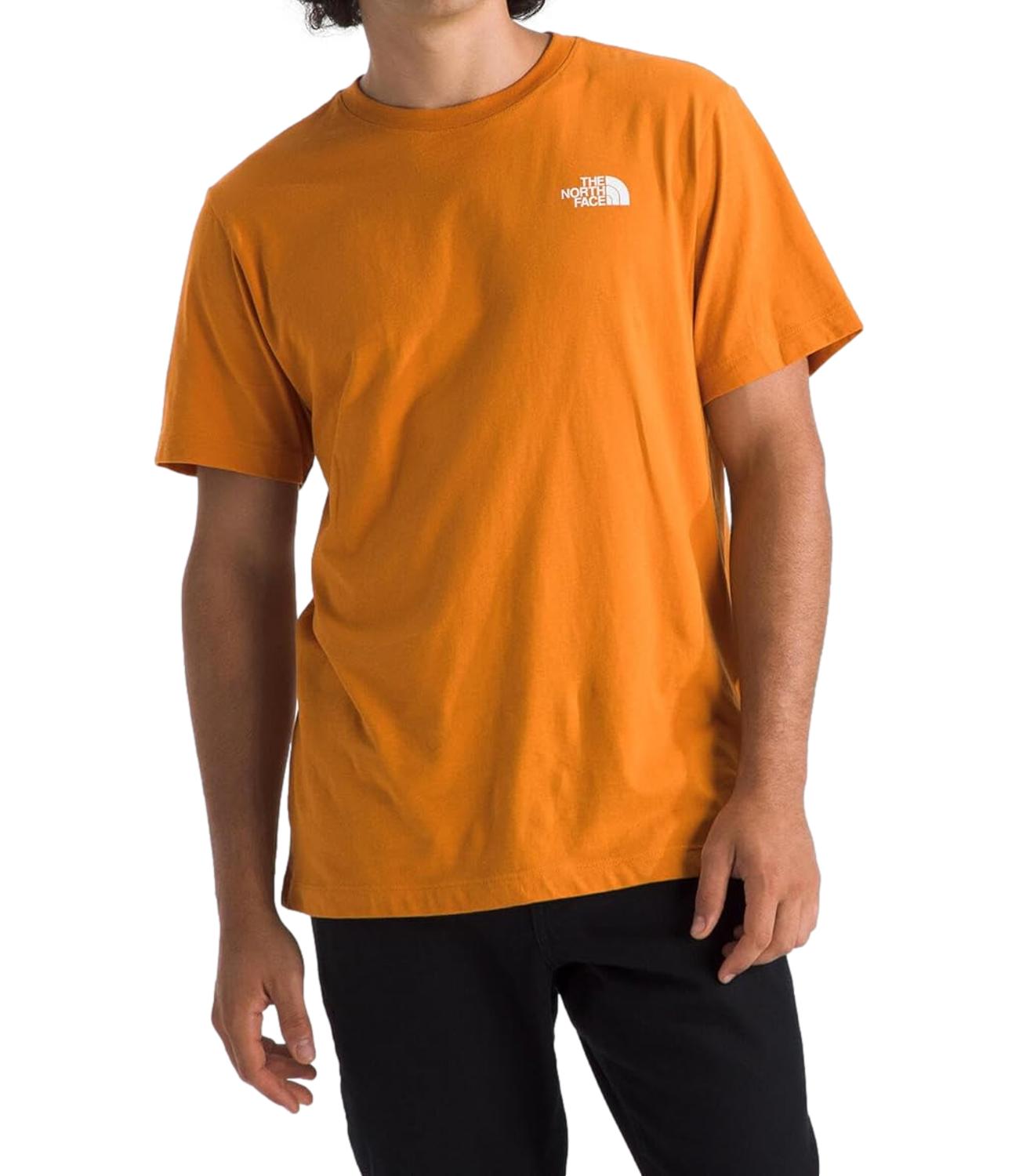 The North Face T-Shirt da Uomo - Dust Orange - Nf0a8b6k