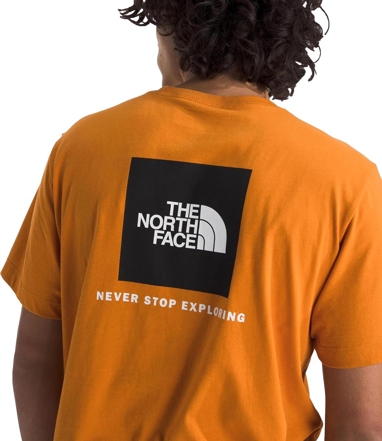 The North Face T-Shirt da Uomo - Dust Orange - Nf0a8b6k