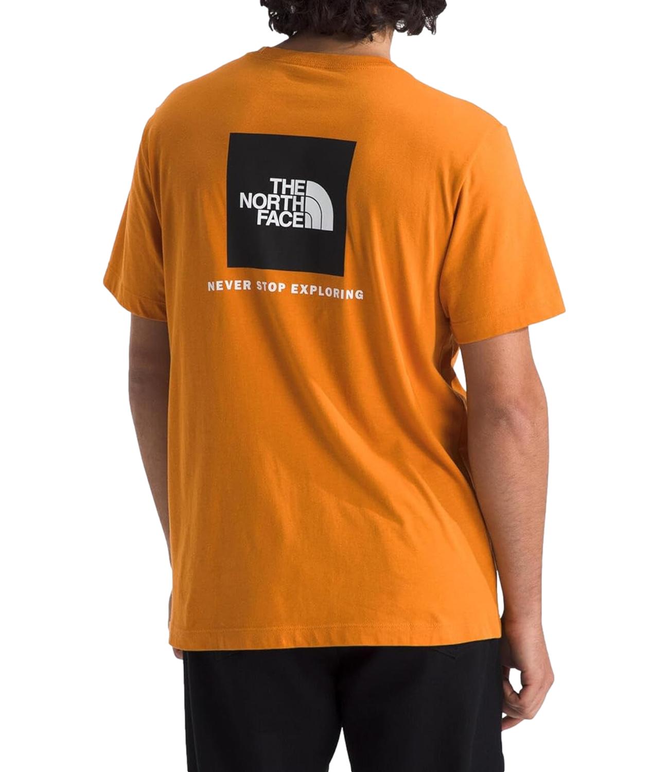 The North Face T-Shirt da Uomo - Dust Orange - Nf0a8b6k