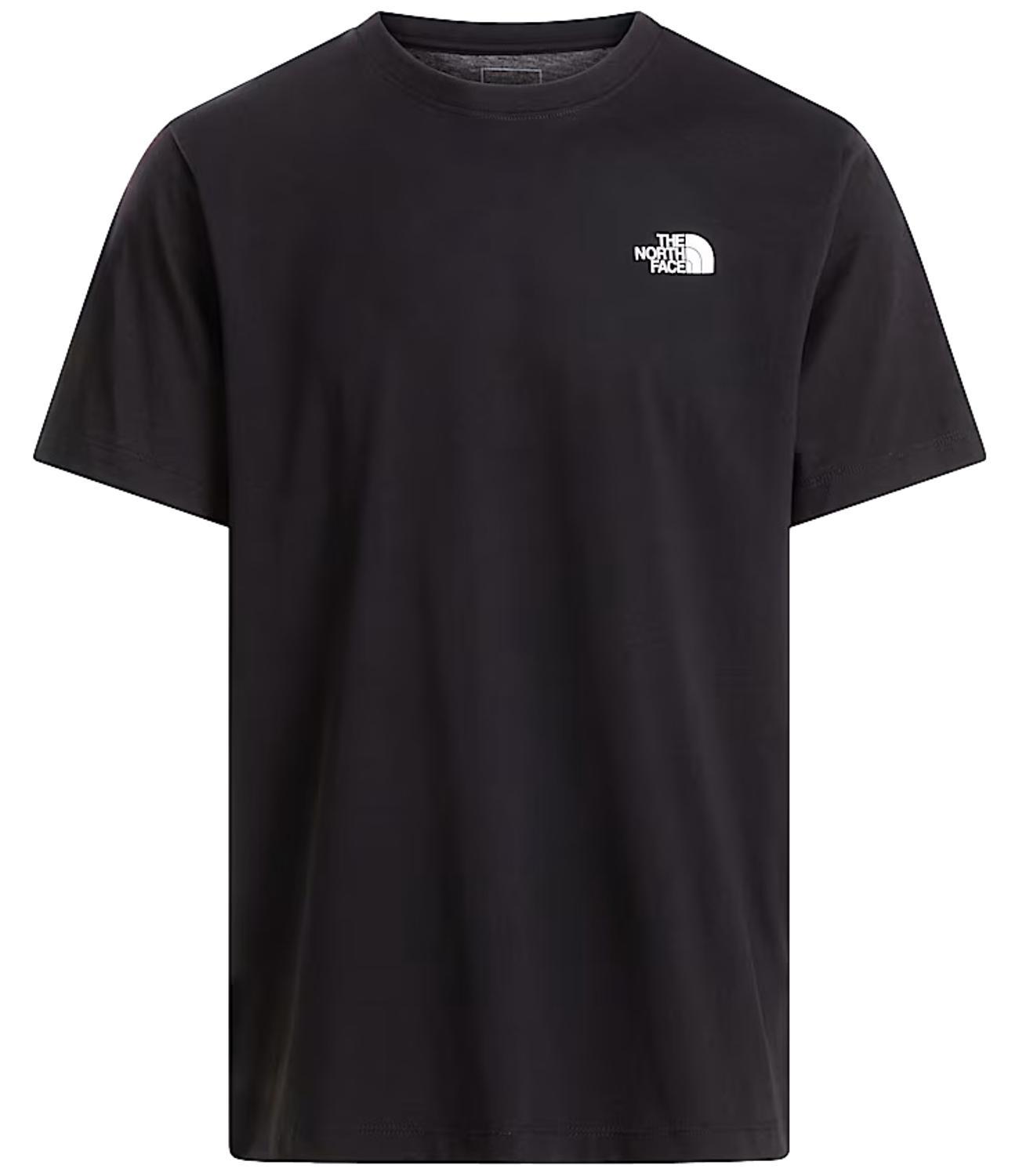 The North Face T-Shirt da Uomo - Tnf Black/tnf White - Nf0a8b6k