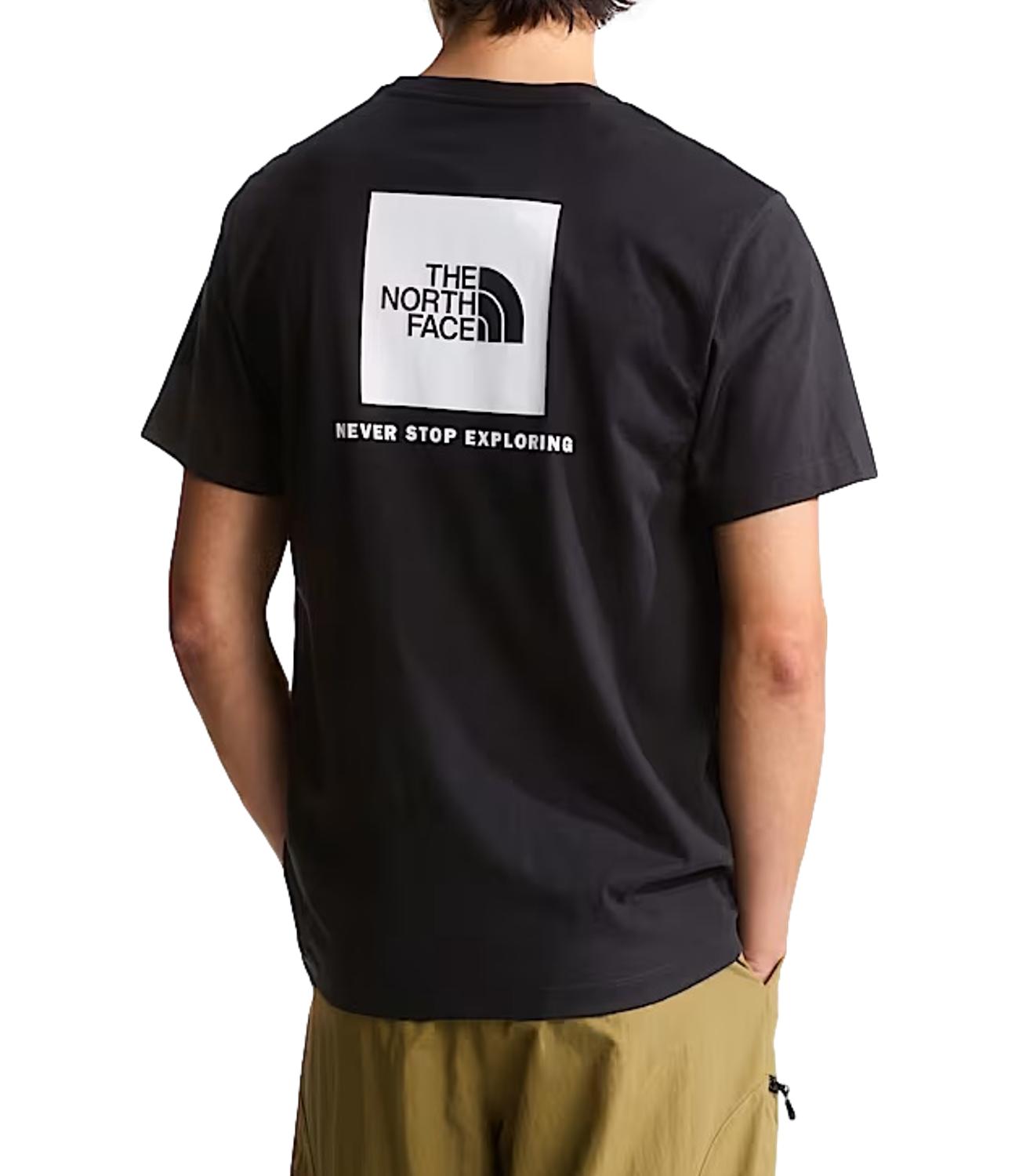 The North Face T-Shirt da Uomo - Tnf Black/tnf White - Nf0a8b6k