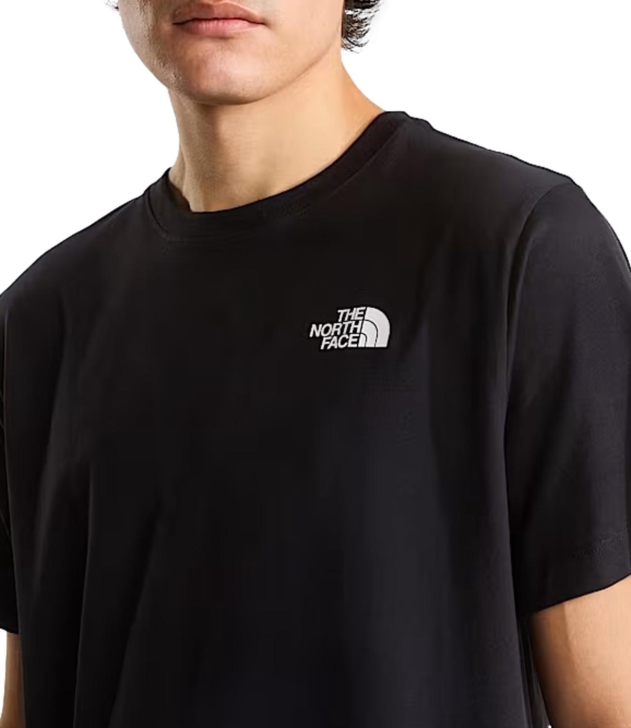 The North Face T-Shirt da Uomo - Tnf Black/tnf White - Nf0a8b6k