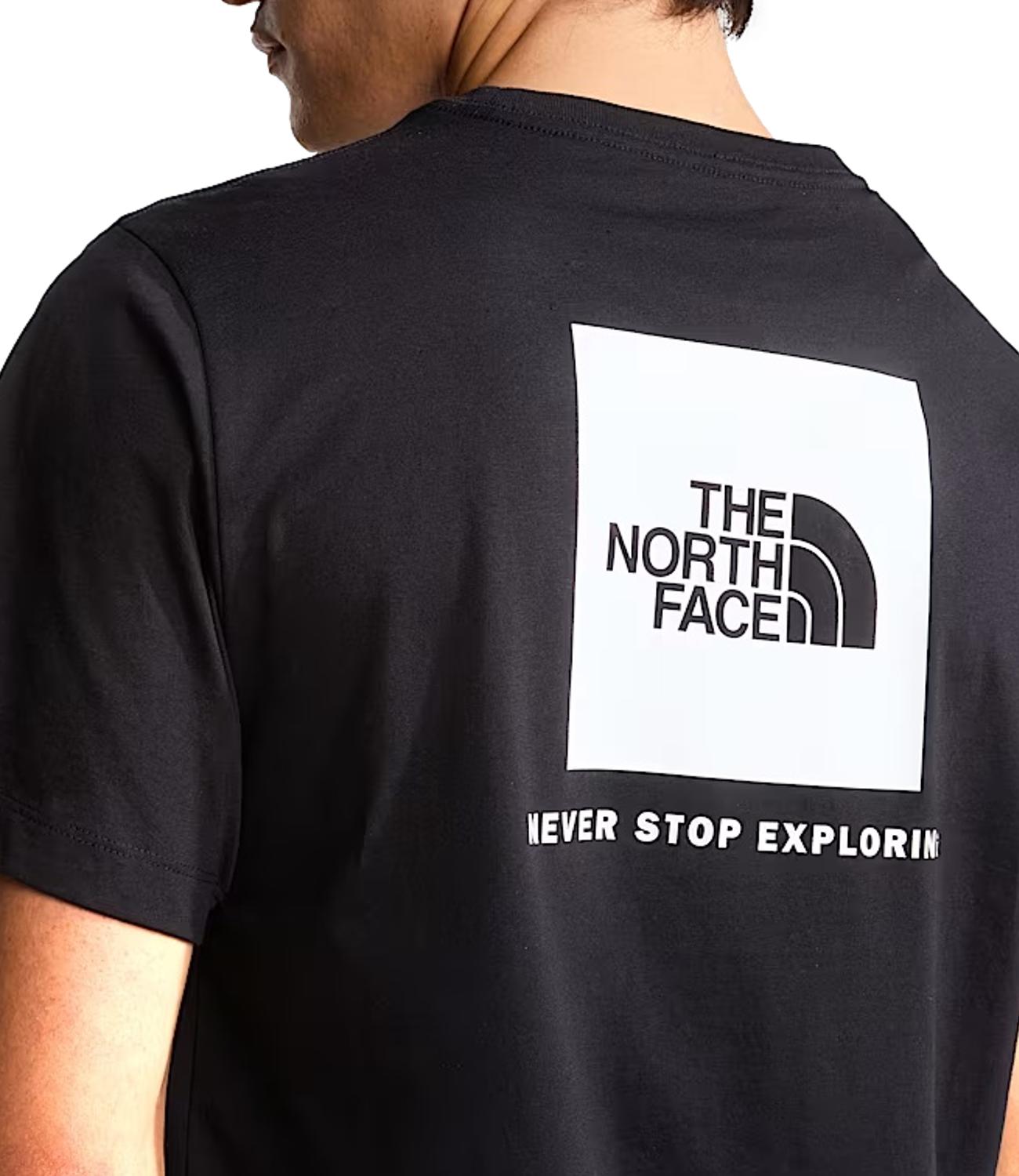 The North Face T-Shirt da Uomo - Tnf Black/tnf White - Nf0a8b6k