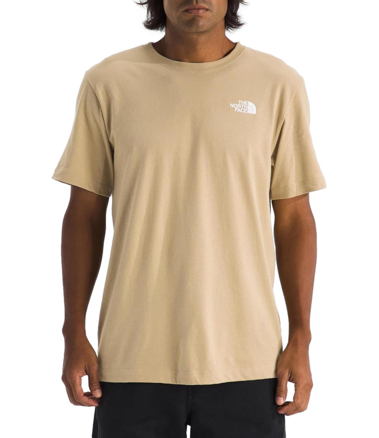 The North Face T-Shirt da Uomo - Khaki Stone - Nf0a8b6k
