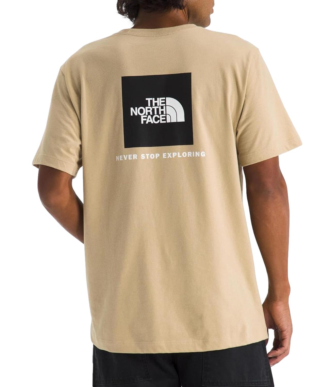 The North Face T-Shirt da Uomo - Khaki Stone - Nf0a8b6k