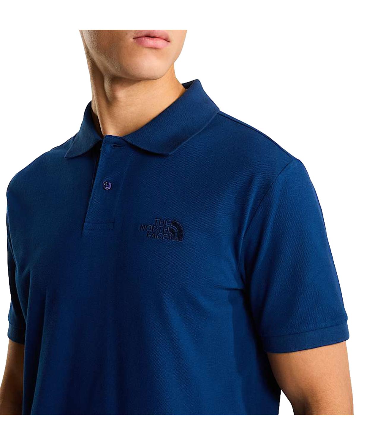 The North Face Polo da Uomo - Estate Blue - Nf0a8c1p