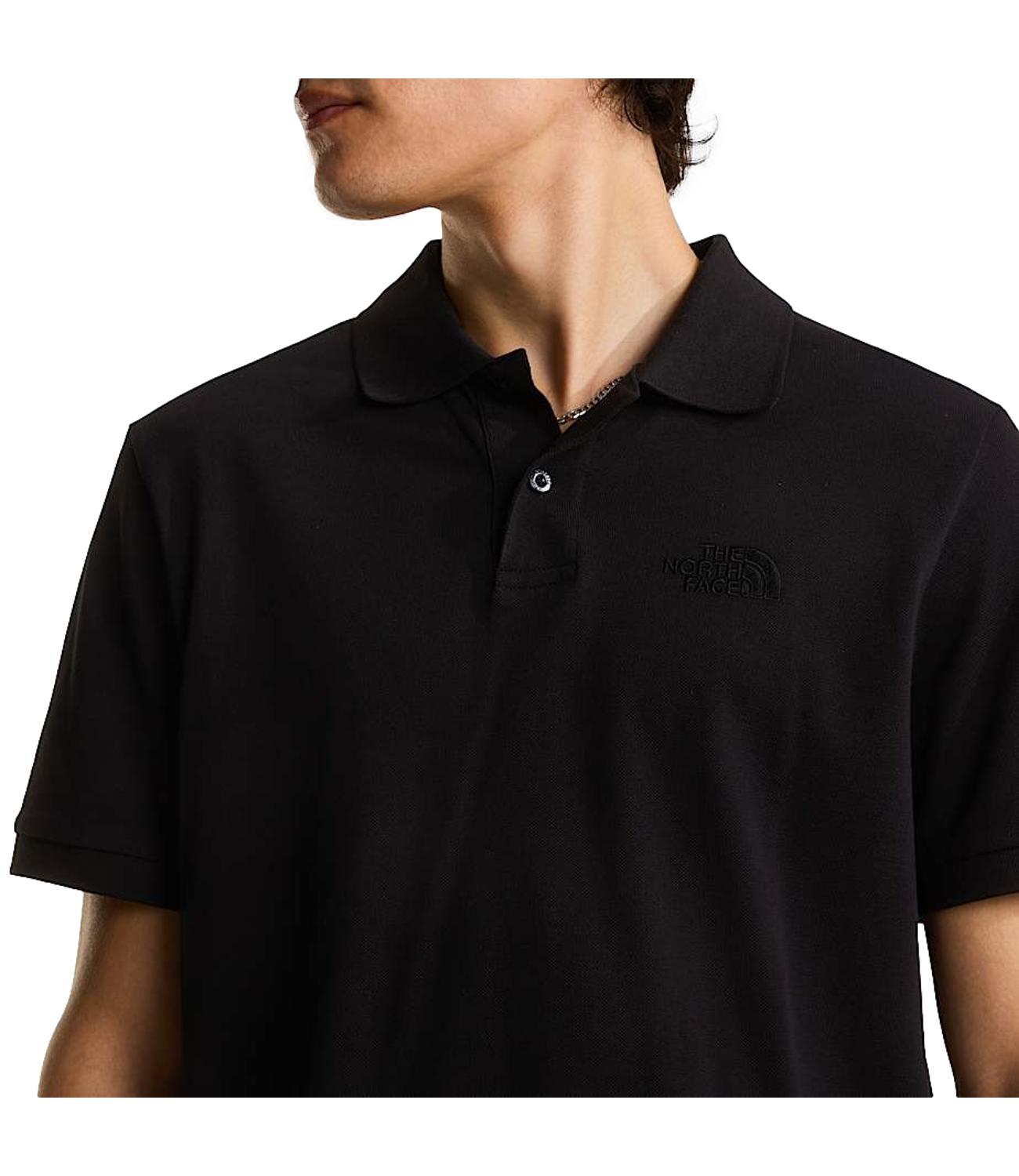 The North Face Polo da Uomo - Tnf Black - Nf0a8c1p