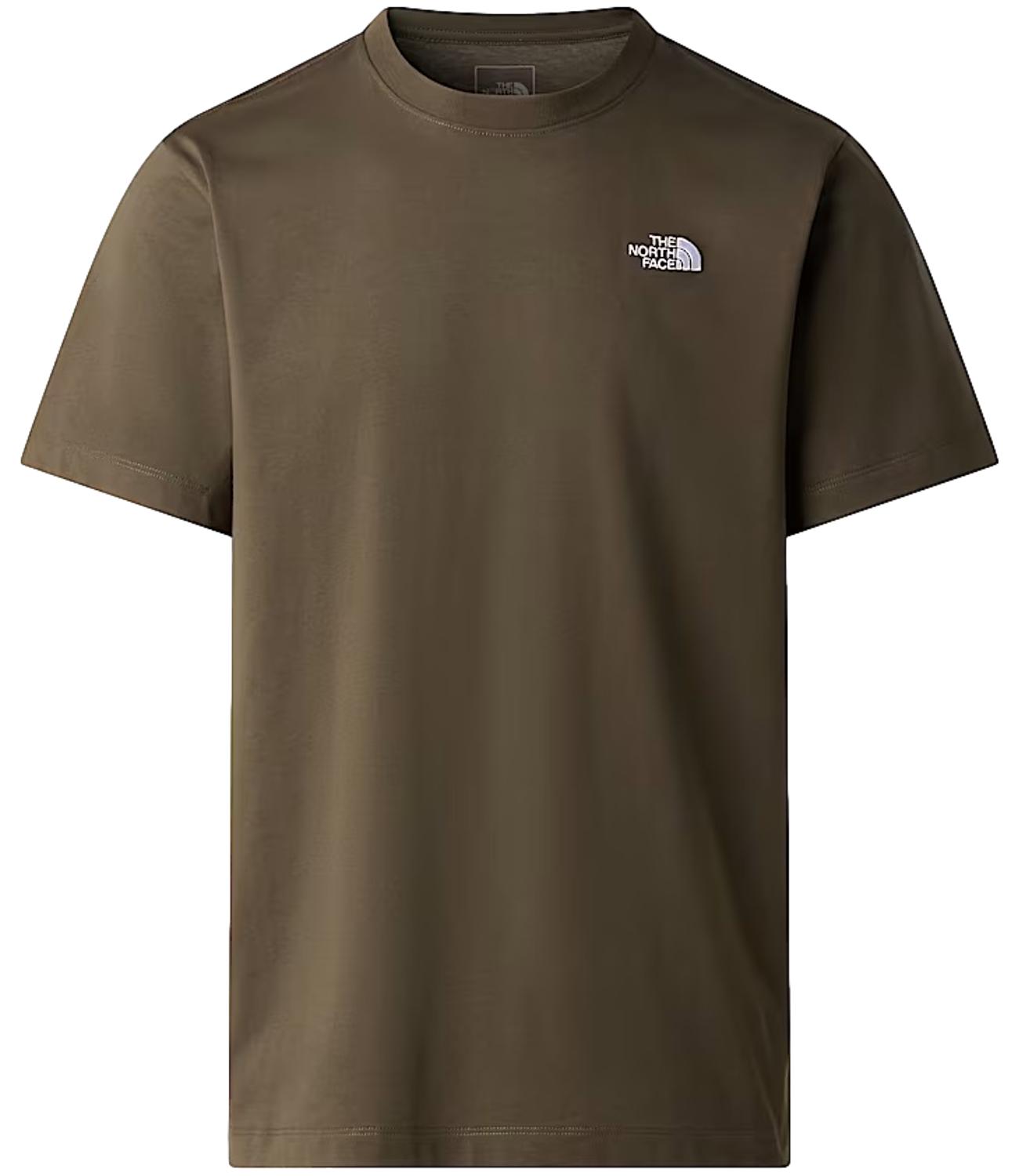 The North Face T-Shirt da Uomo - New Taupe Green - Nf0a8cz2