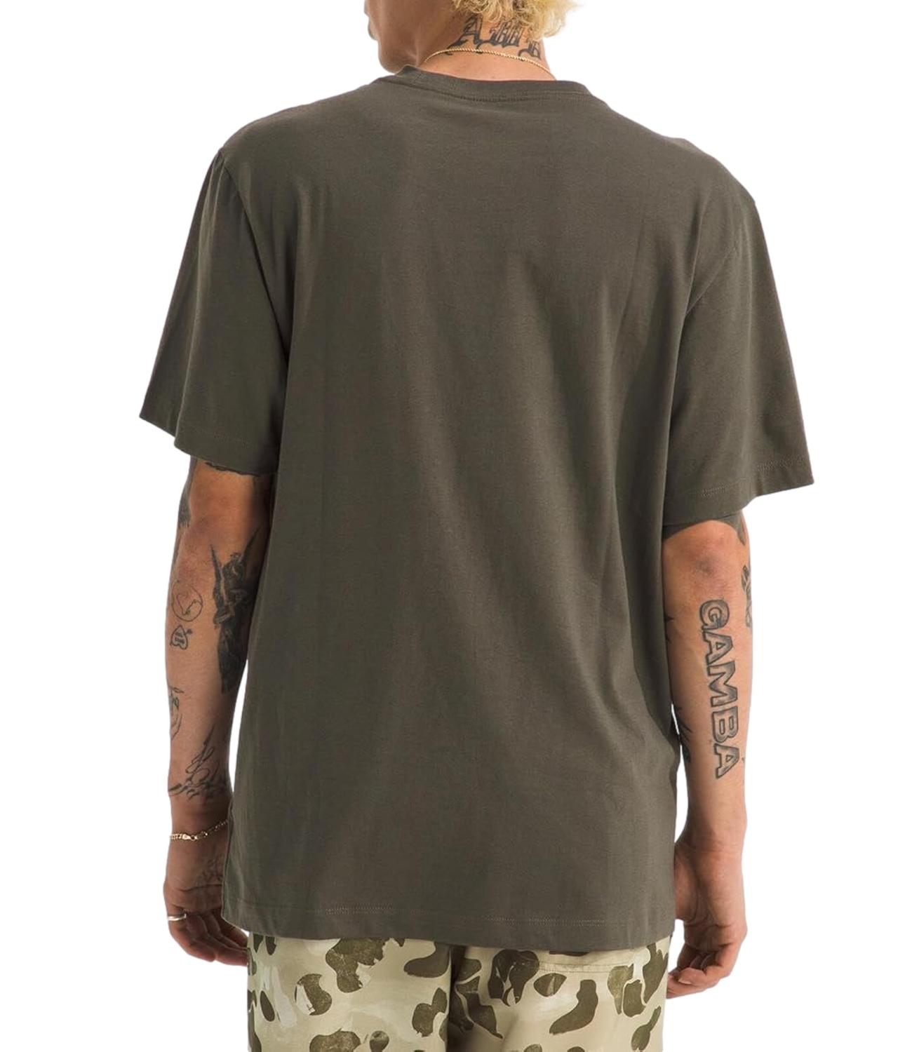 The North Face T-Shirt da Uomo - New Taupe Green - Nf0a8cz2