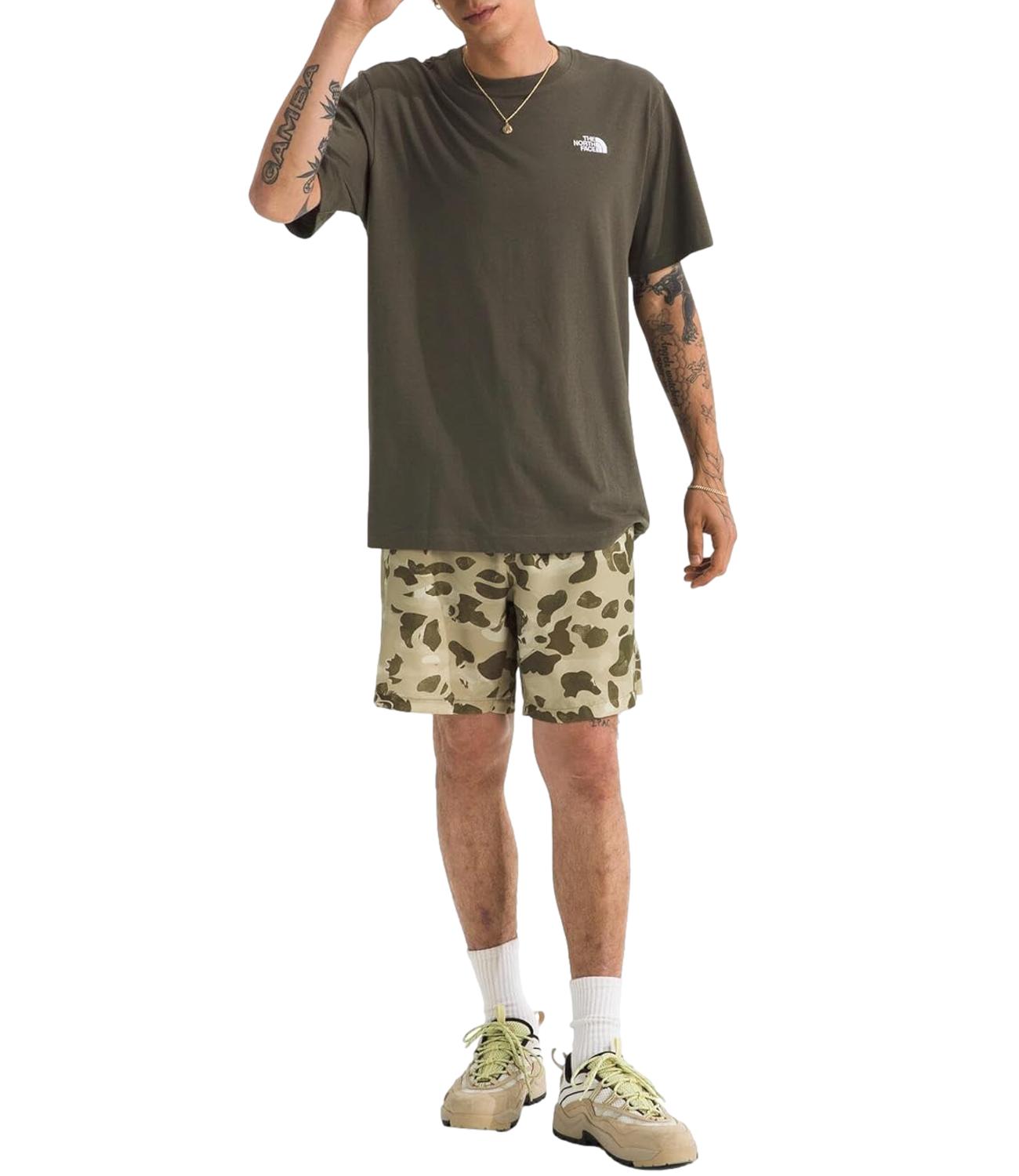 The North Face T-Shirt da Uomo - New Taupe Green - Nf0a8cz2