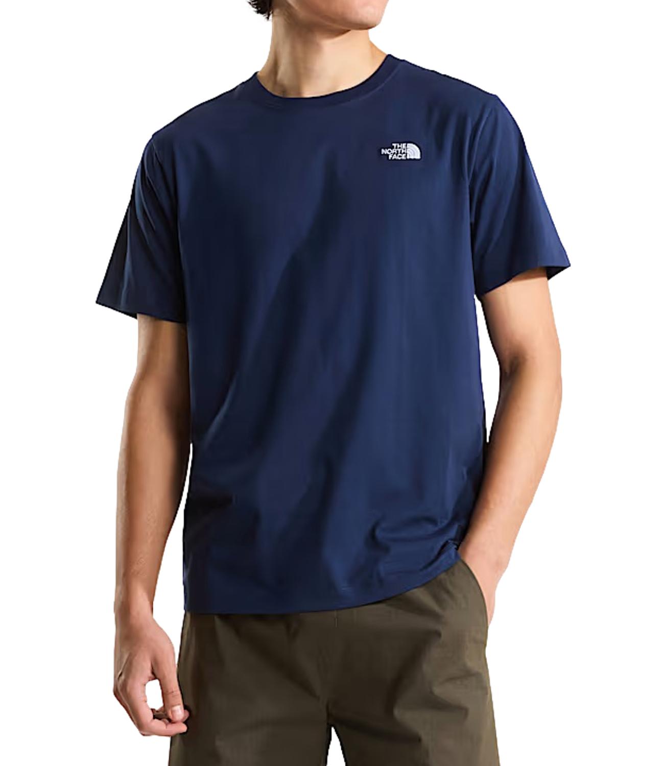 The North Face T-Shirt da Uomo - Summit Navy - Nf0a8cz2