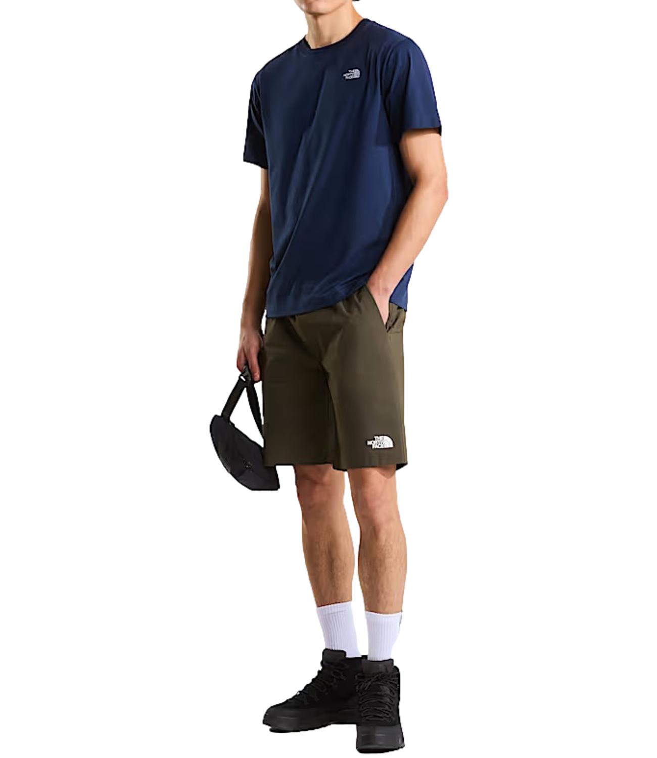 The North Face T-Shirt da Uomo - Summit Navy - Nf0a8cz2