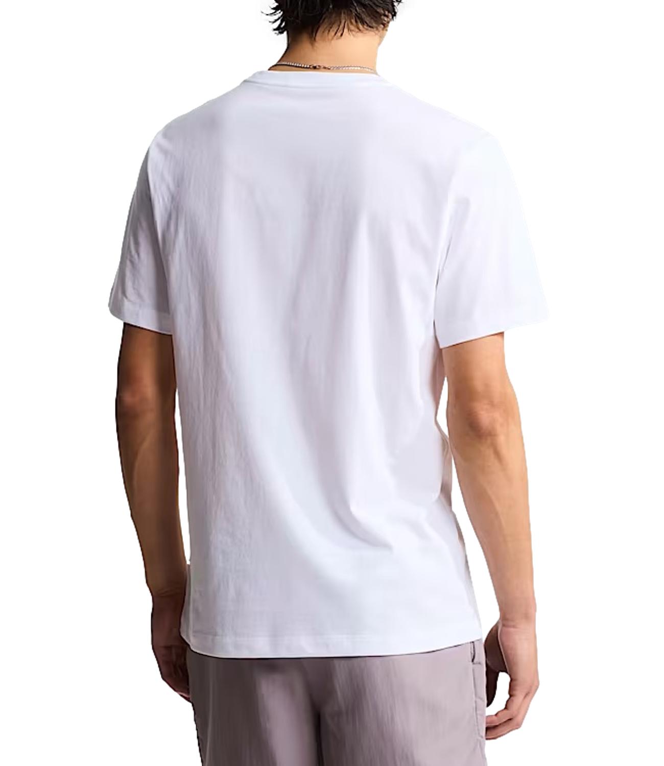 The North Face T-Shirt da Uomo - Tnf White - Nf0a8cz2