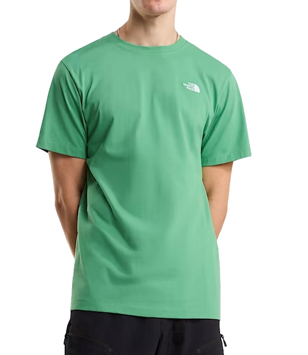 The North Face T-Shirt da Uomo - Dimmed Algae - Nf0a8cz2