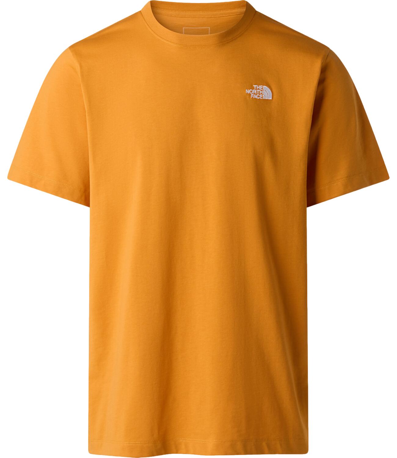 The North Face T-Shirt da Uomo - Dust Orange - Nf0a8cz2