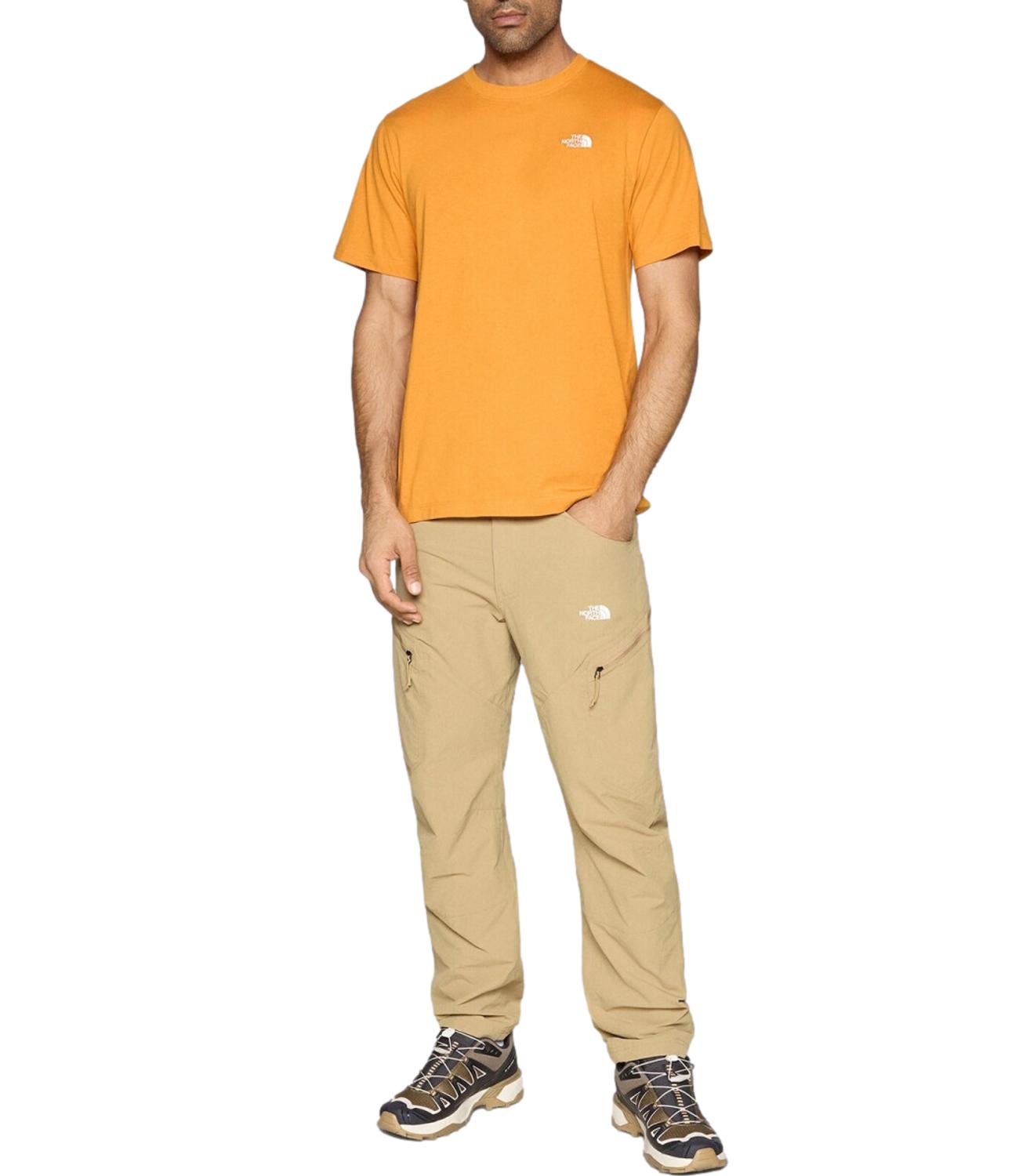 The North Face T-Shirt da Uomo - Dust Orange - Nf0a8cz2