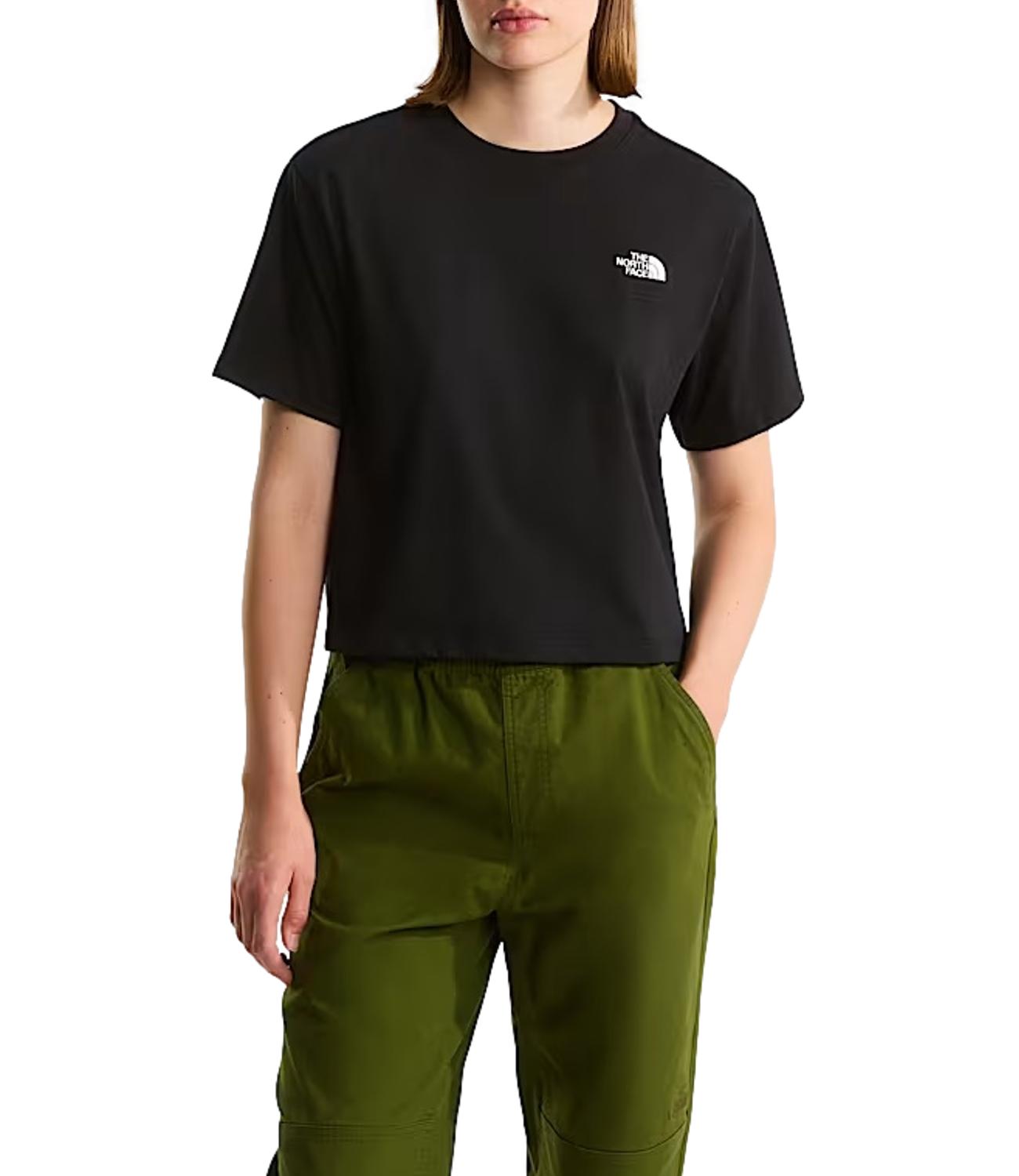 The North Face T-Shirt da Donna - Tnf Black - Nf0a8fdhjk3